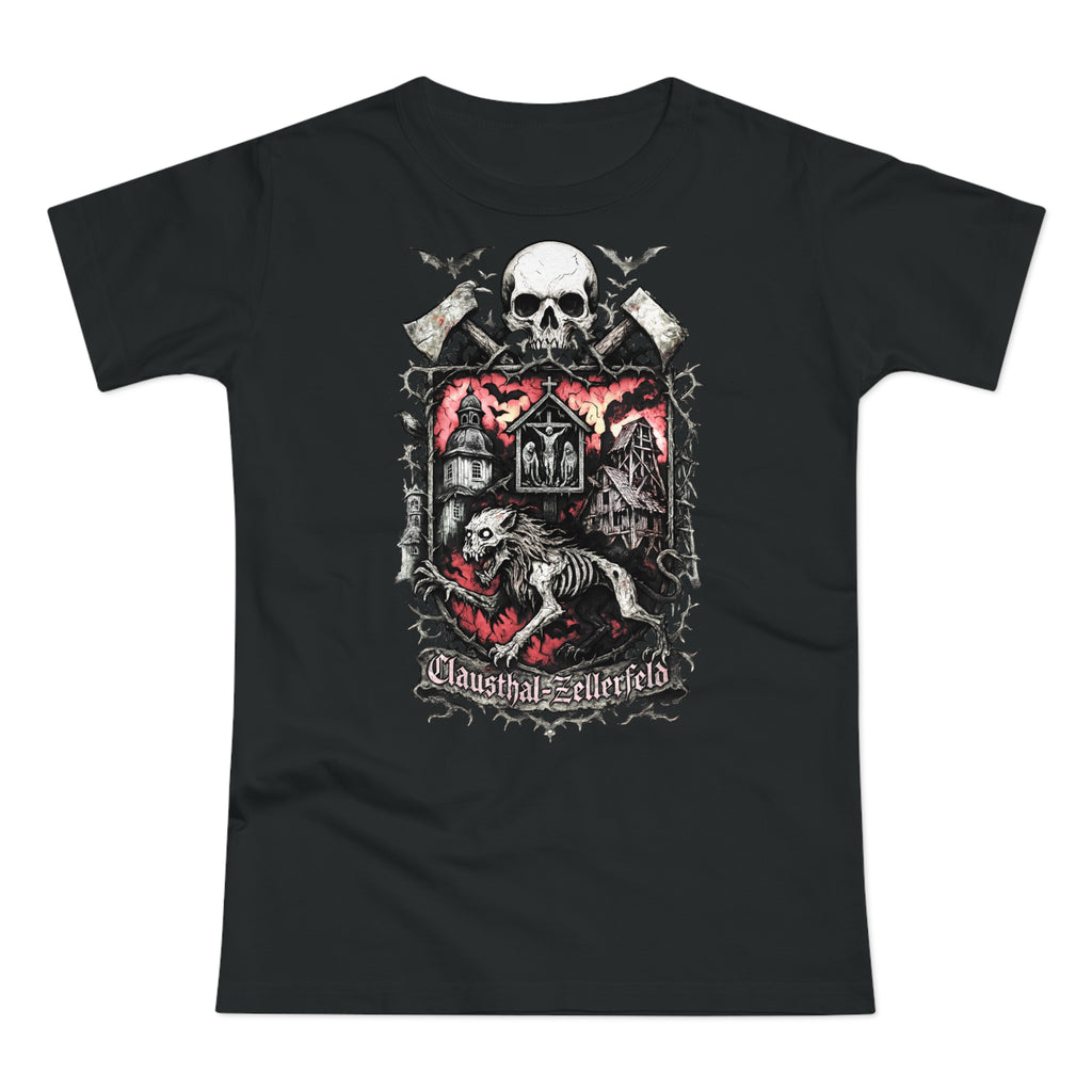 Clausthal-Zellerfeld: Frontprint, Womens' T-Shirt **Grimwater-Edition**