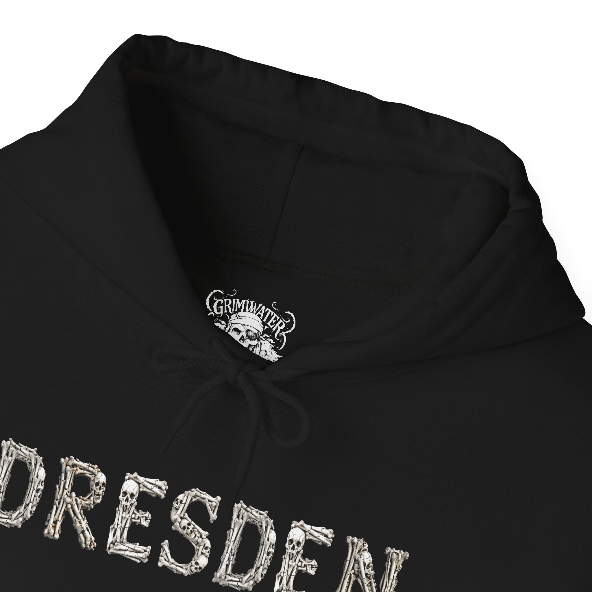 Dresden: Front-/Backprint, Unisex Hoodie **Grimwater-Edition**