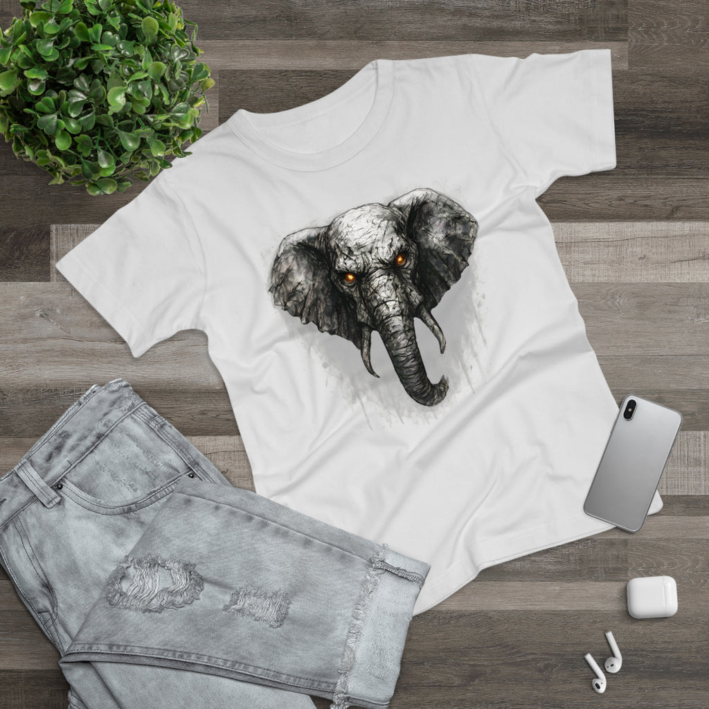 Elefant: Frontprint, Women's T-Shirt - Animal-Collection
