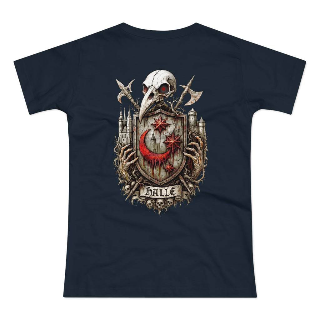 Halle: Front-/Backprint, Womens' T-Shirt **Grimwater-Edition**