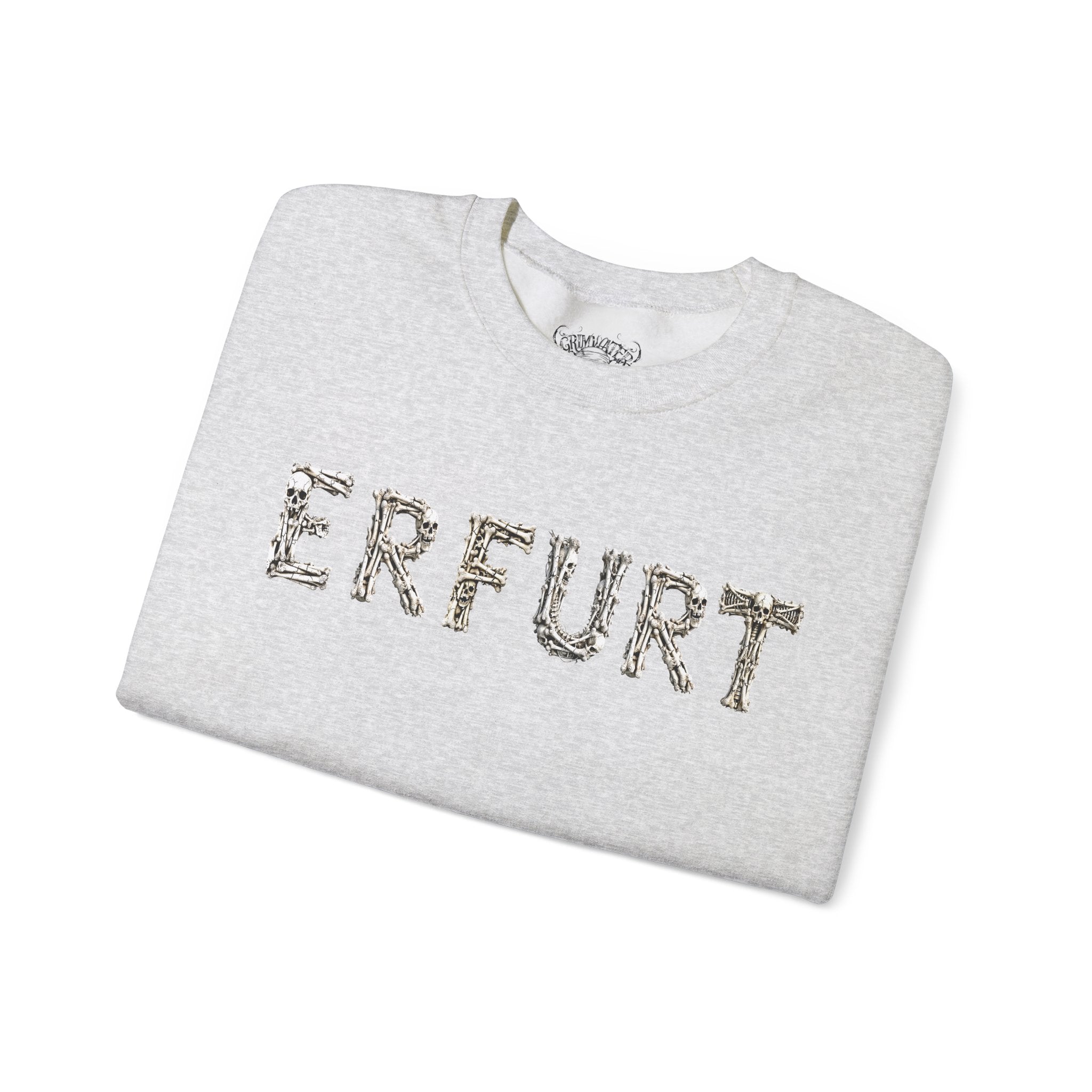 Erfurt: Front-/Backprint, Unisex Sweatshirt **Grimwater-Edition**