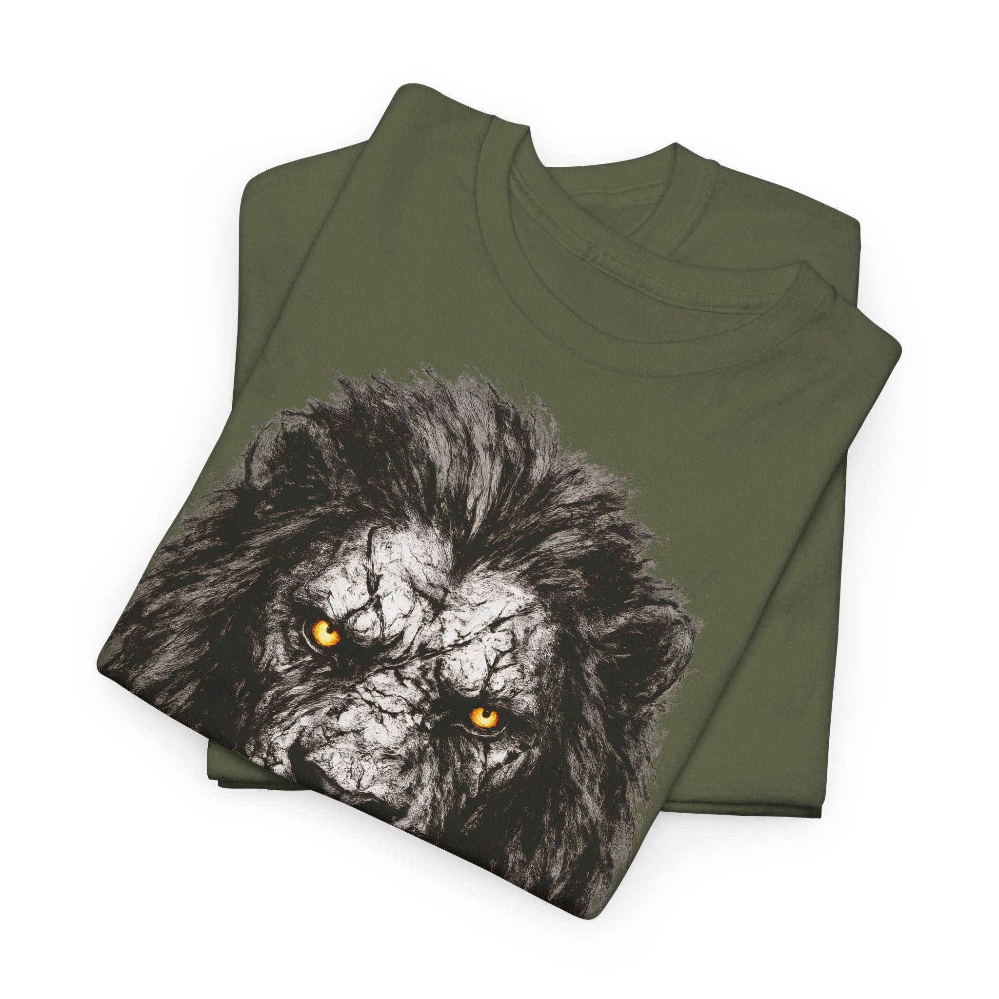Löwe: Frontprint, Unisex T-Shirt - Animal-Collection