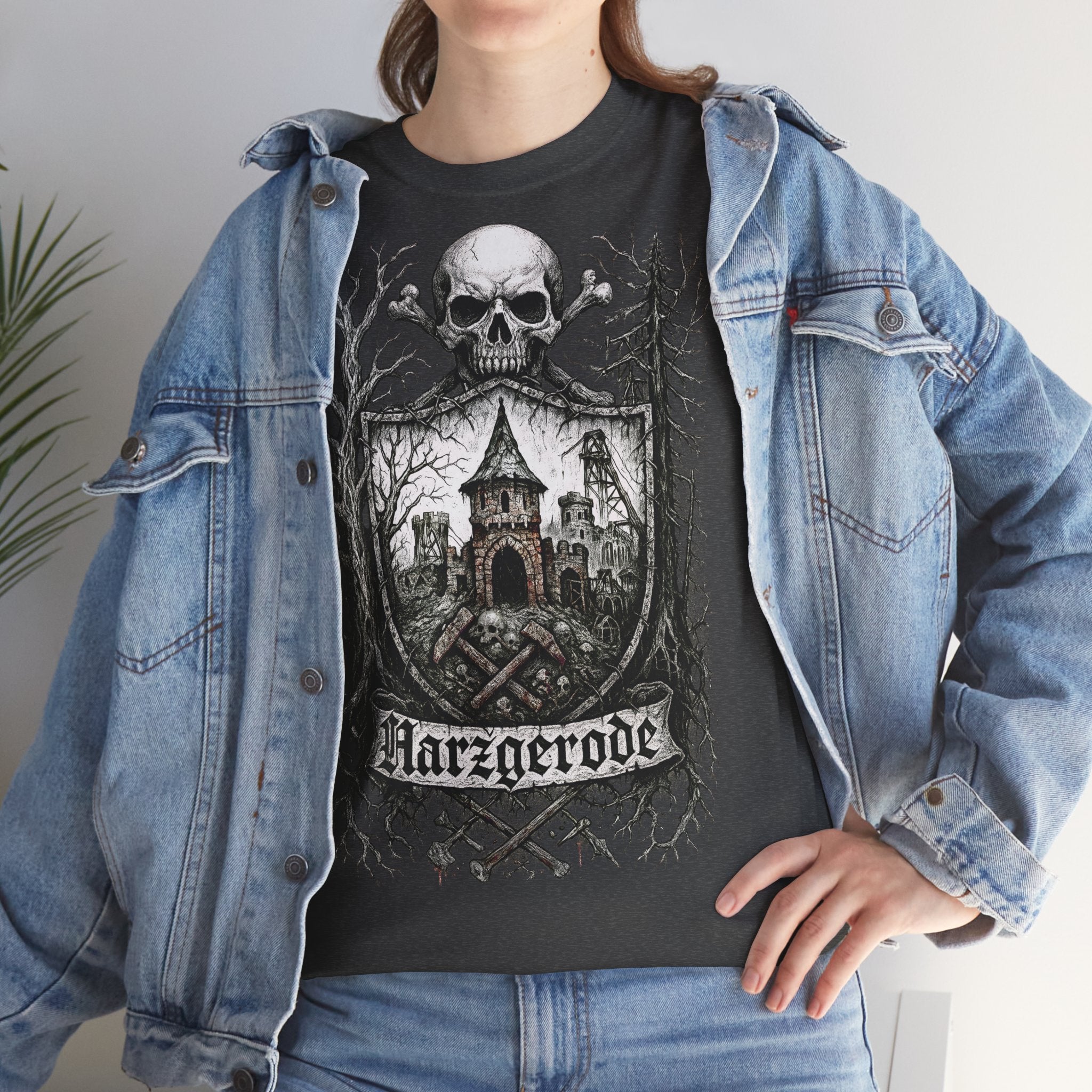 Harzgerode: Frontprint, Unisex T-Shirt **Grimwater-Edition**
