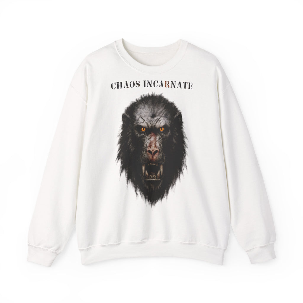 Pavian - Chaos Incarnate: Animals-Collection, Frontprint, Unisex Sweatshirt