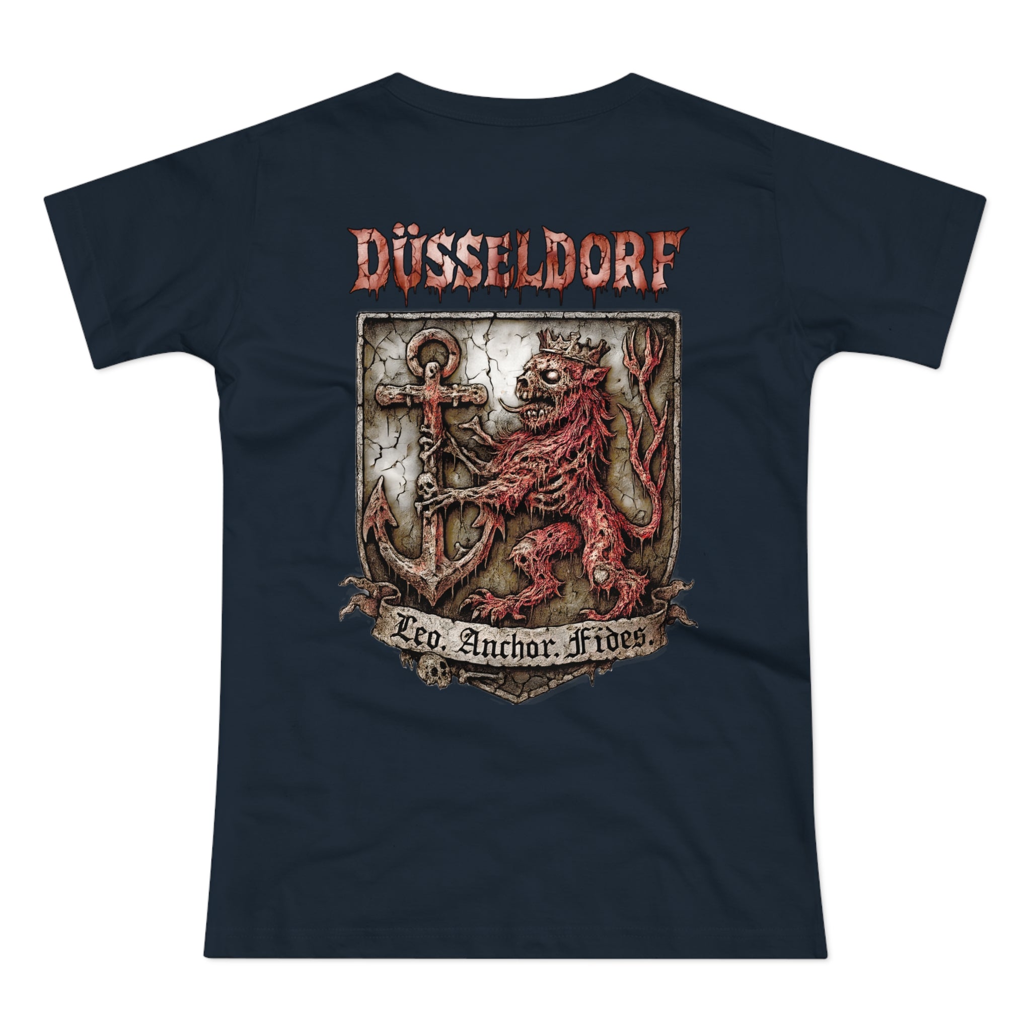 Düsseldorf: Front-/Backprint - Women's T-shirt **Grimwater-Edition**