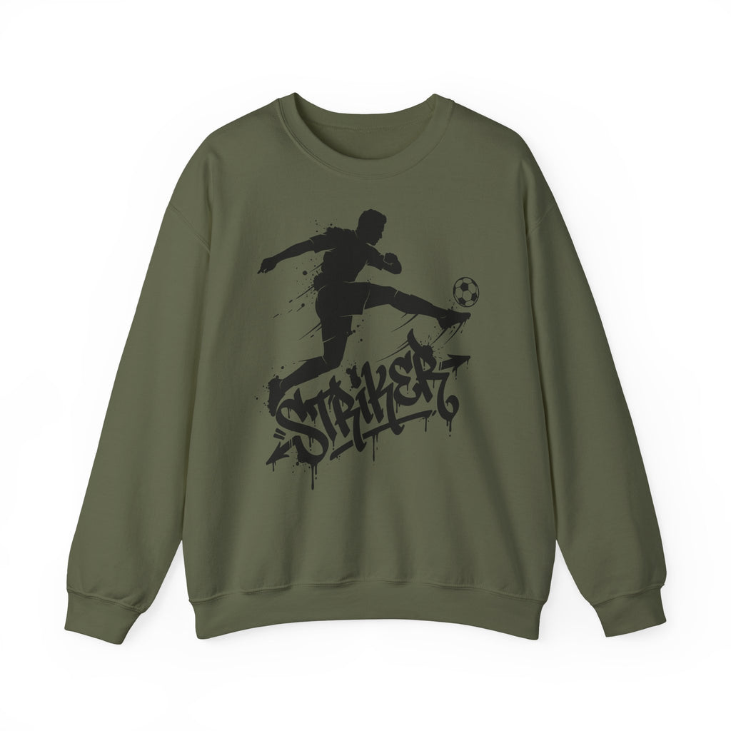 Soccer Striker 03: Frontprint, Unisex Sweatshirt