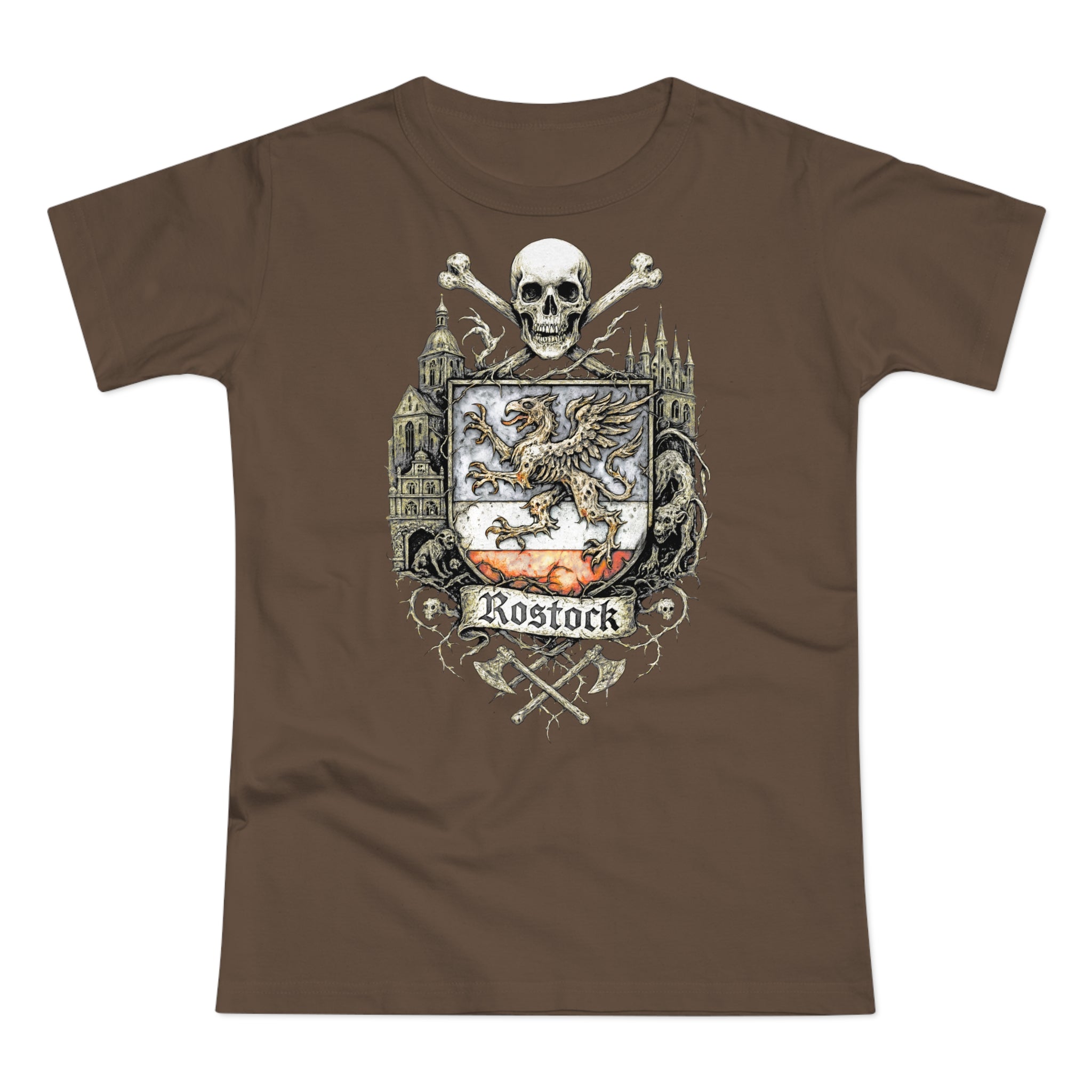 Rostock: Frontprint, Womens' T-Shirt **Grimwater-Edition**