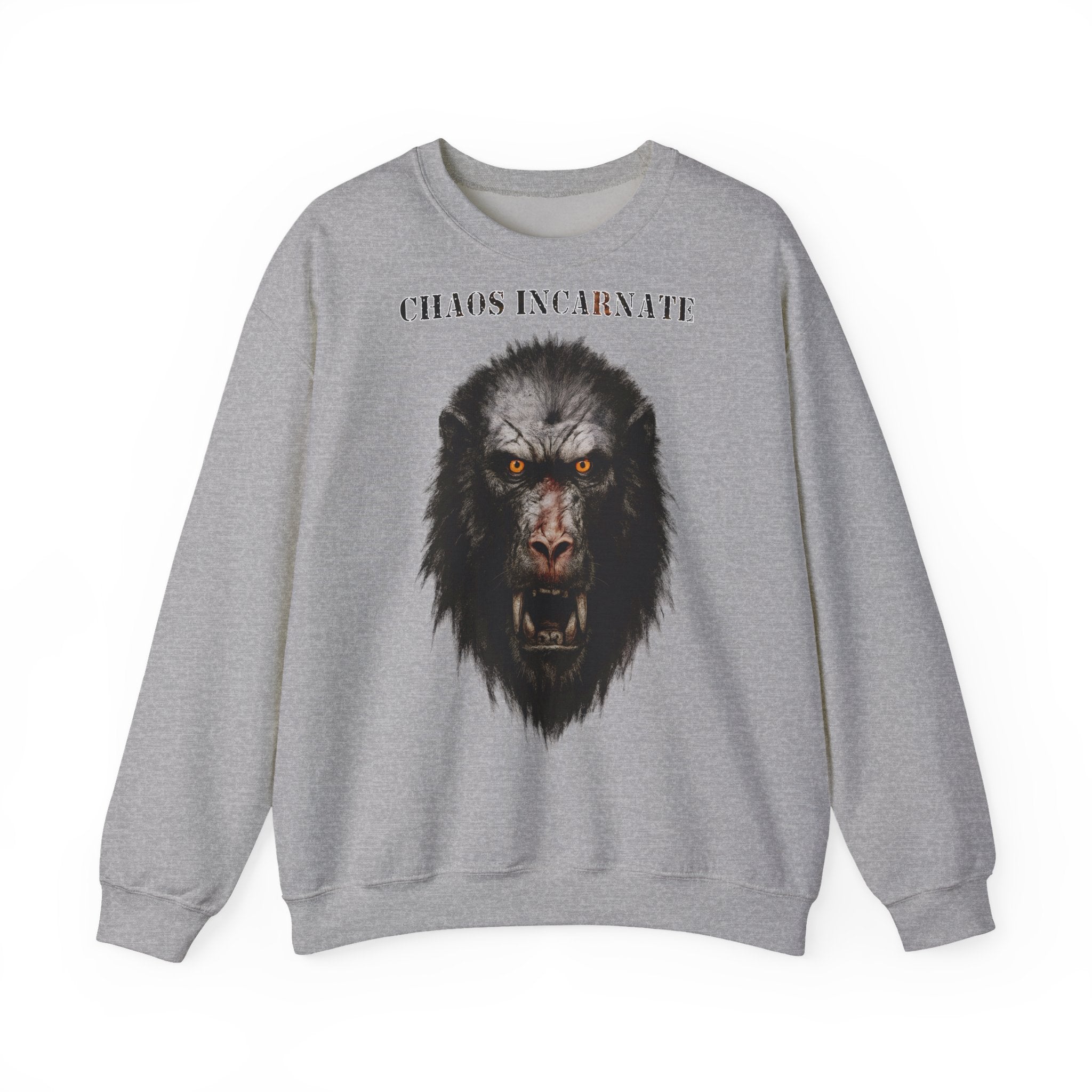 Pavian - Chaos Incarnate: Animals-Collection, Frontprint, Unisex Sweatshirt