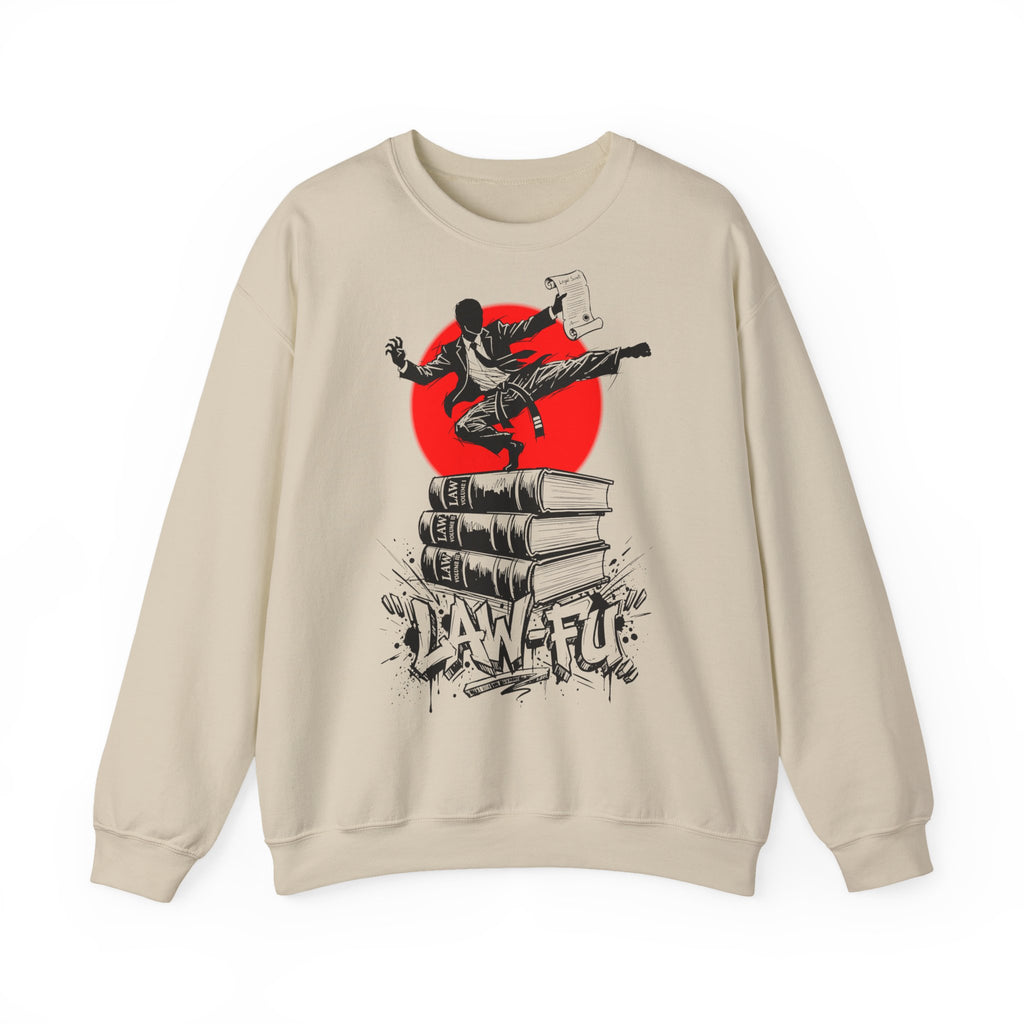 Law-Fu-Lawyer 02: Frontprint, Unisex Sweathirt
