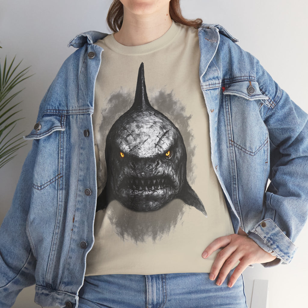 Hai: Frontprint, Unisex T-Shirt - Animal-Collection