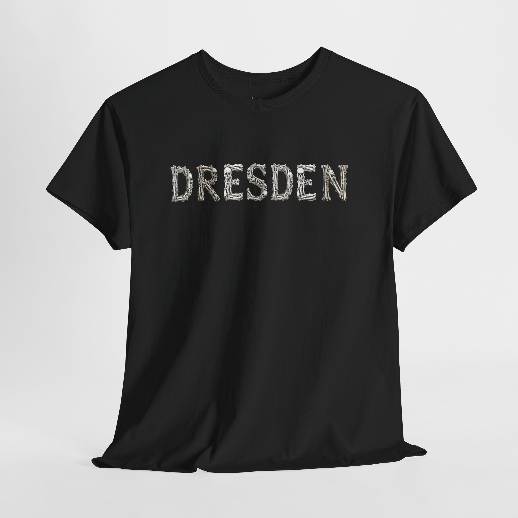 Dresden: Front-/Backprint, Unisex T-Shirt **Grimwater-Edition**