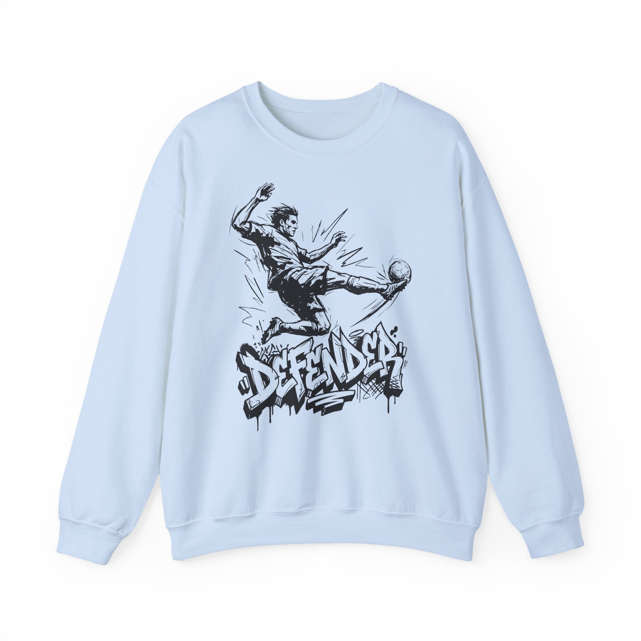 Soccer Defender 08: Frontprint, Unisex Sweatshirt