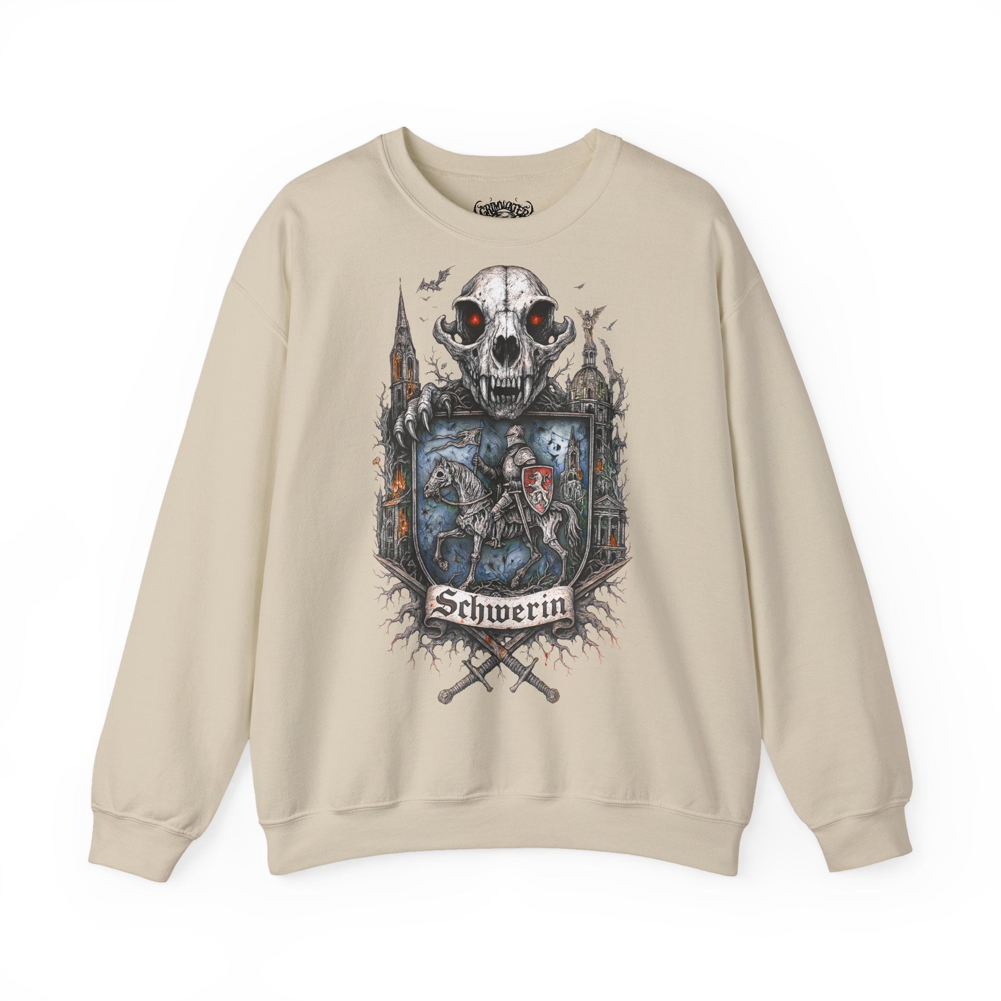 Schwerin: Frontprint, Unisex Sweatshirt **Grimwater-Edition**