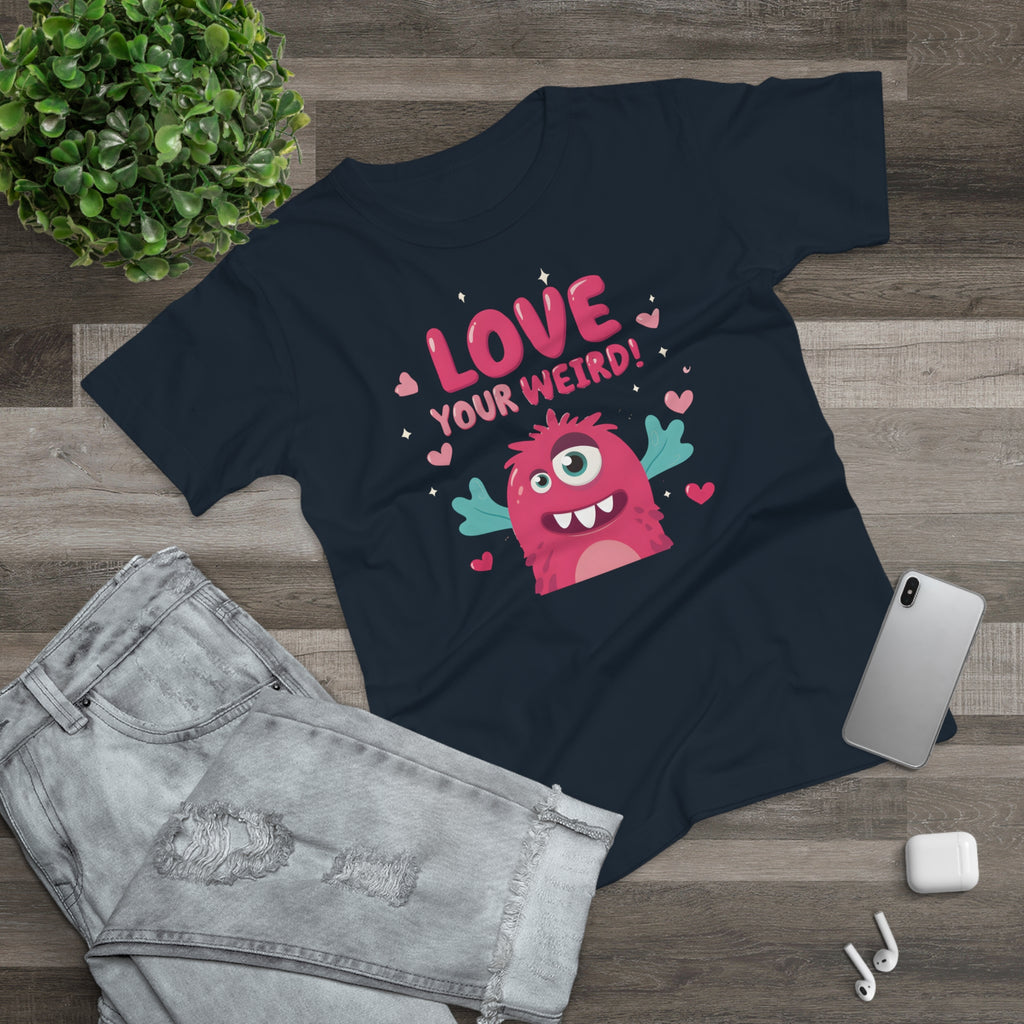 Love Your Weird, Frontprint, Womens' T-Shirt