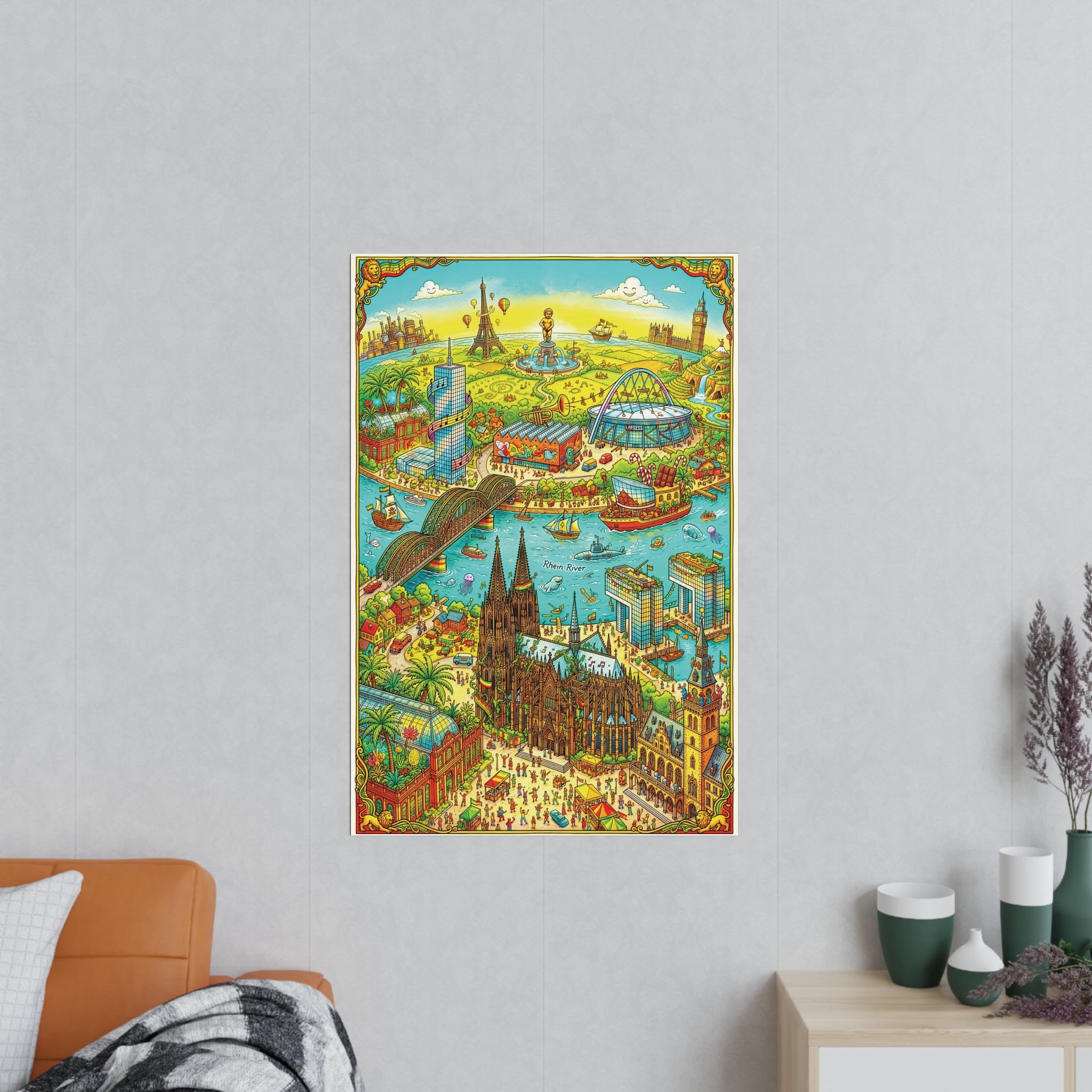 Poster 60 x 90: Köln (Reggae Collection)