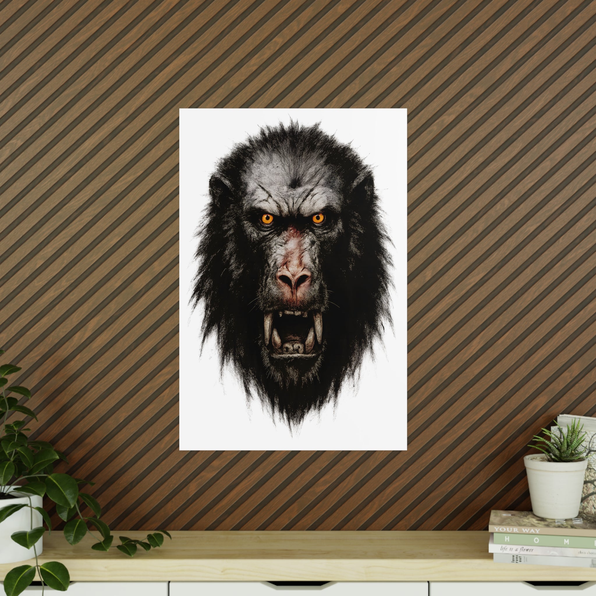 Poster 60 x 90: Pavian (Animal-Collection)