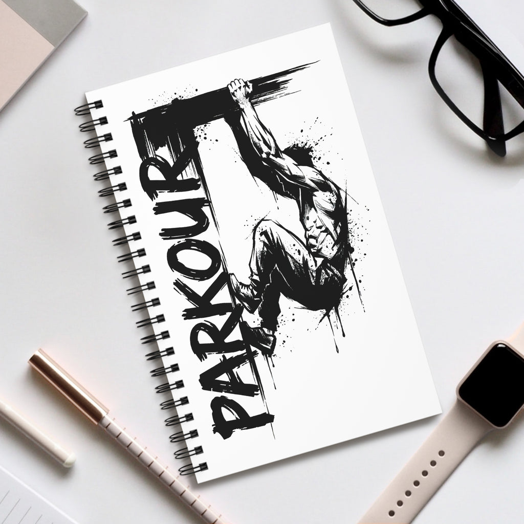 Parkour 08 Spiralblock - Urban Athlete Notebook