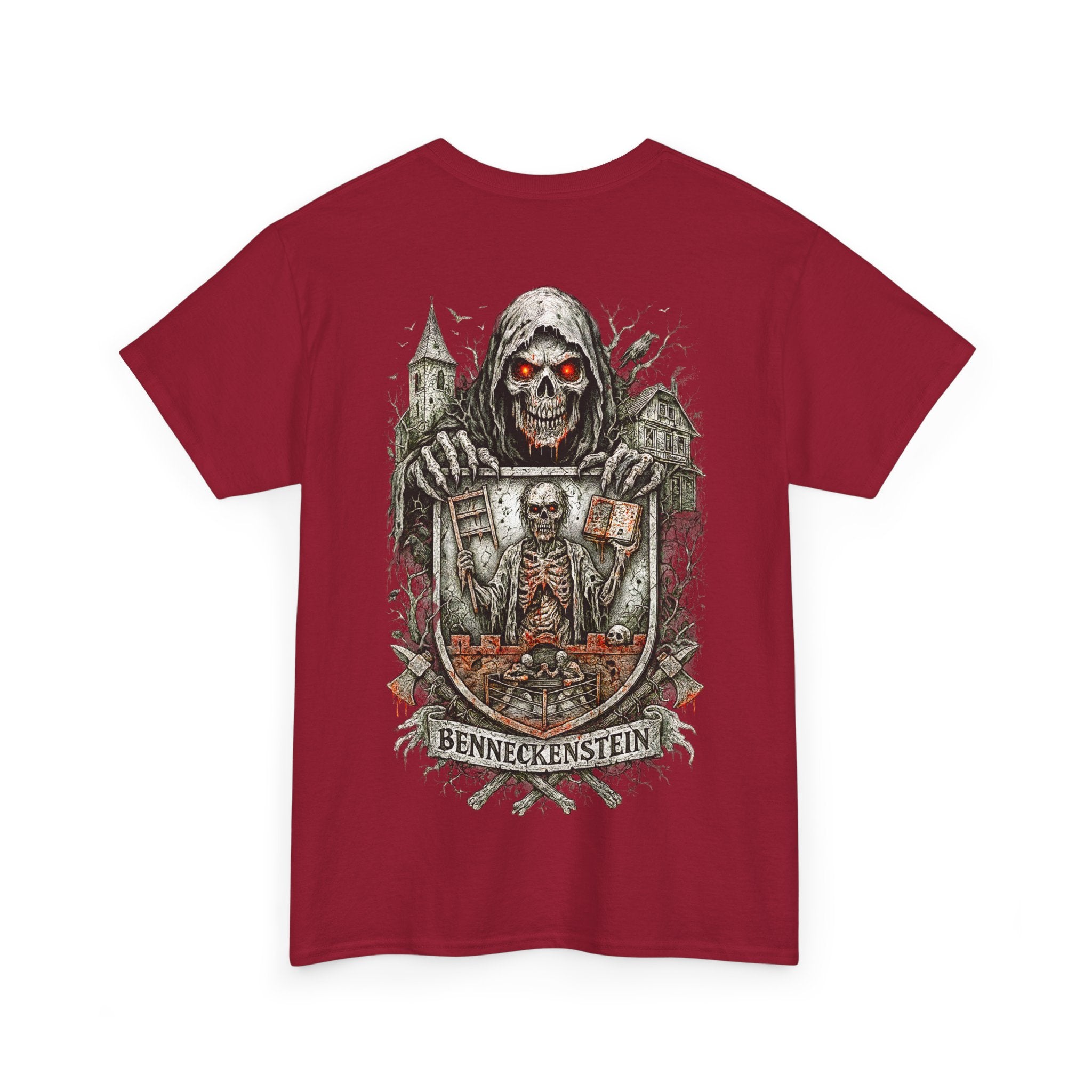 Benneckenstein: Front-/Backprint, Unisex T-Shirt **Grimwater-Edition**