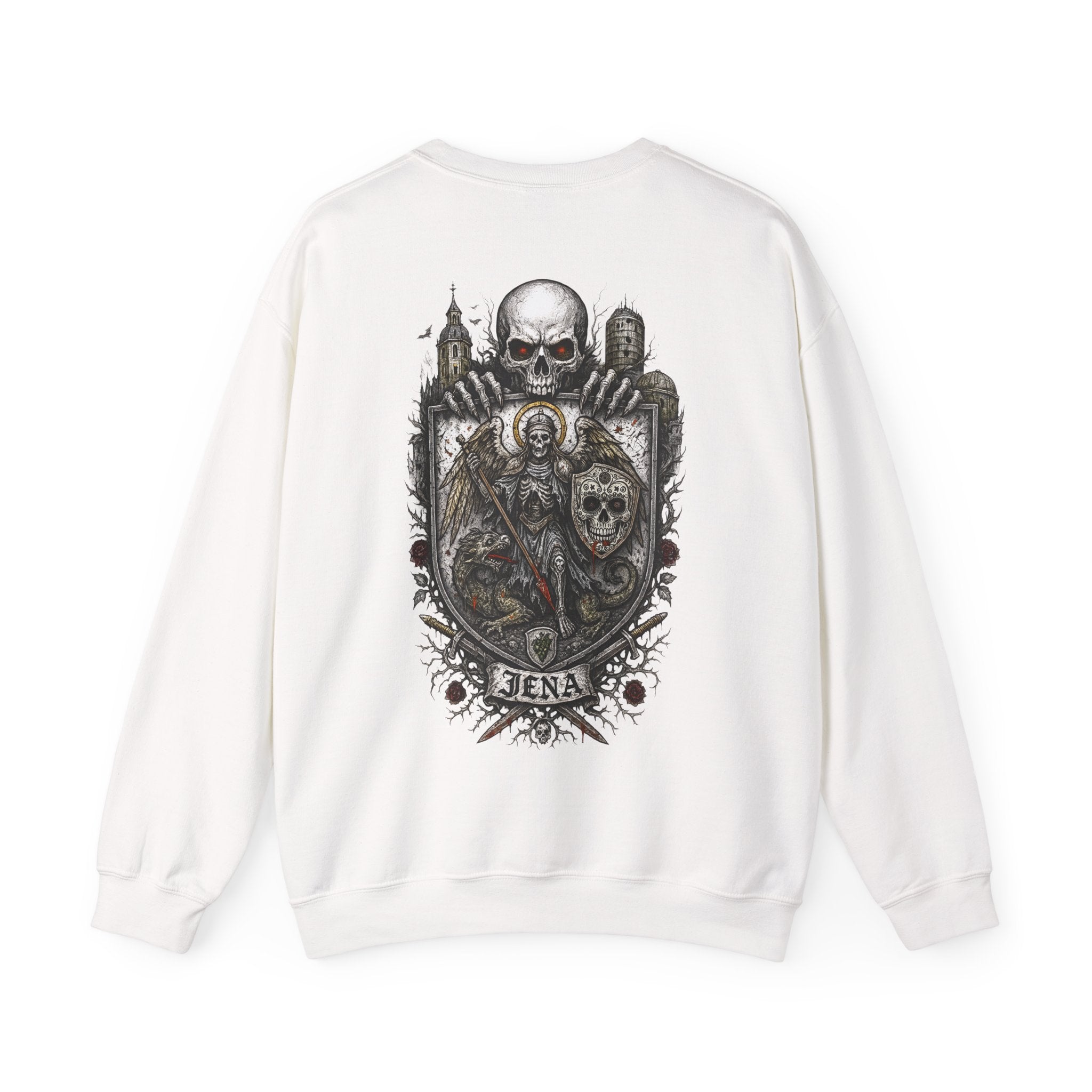 Jena: Front-/Backprint, Unisex Sweatshirt **Grimwater-Edition**