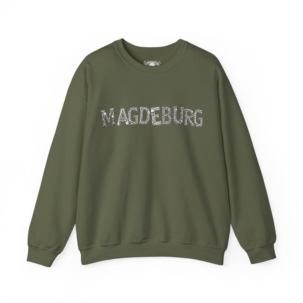 Magdeburg: Front-/Backprint, Unisex Sweatshirt **Grimwater-Edition**