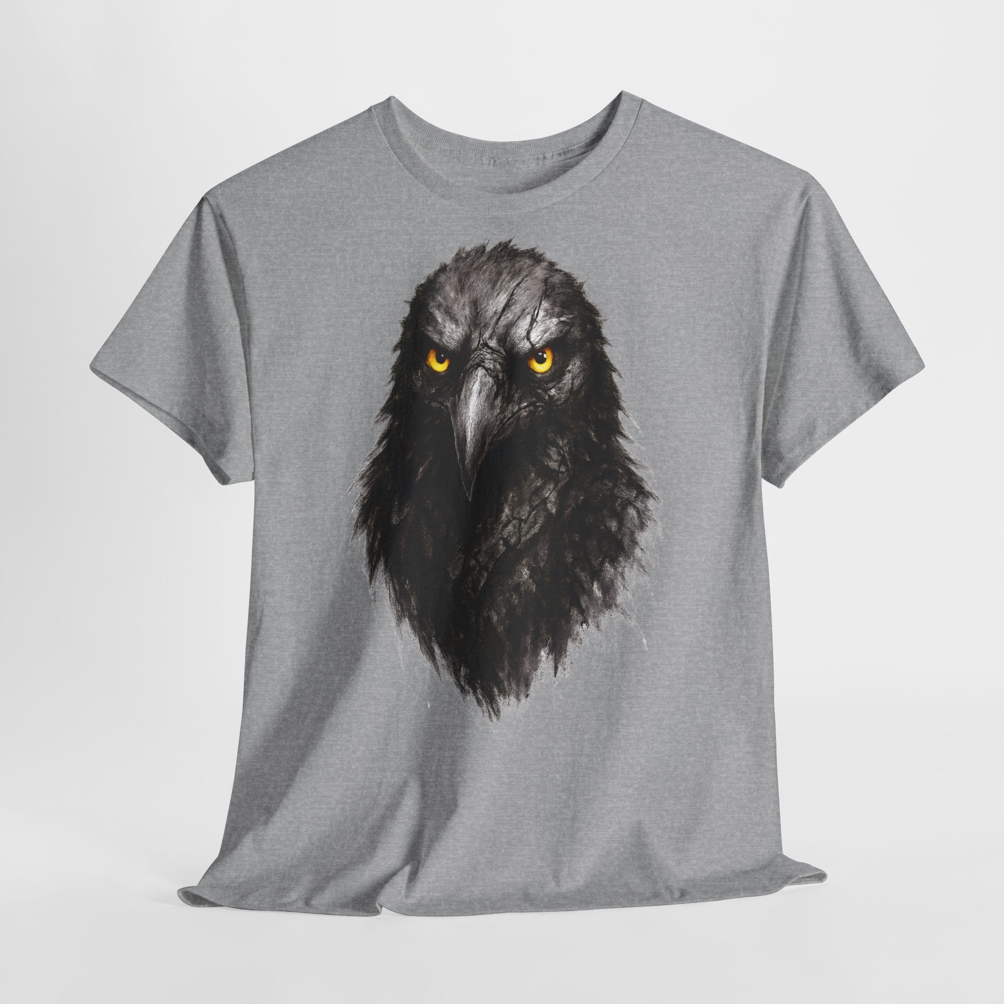 Rabe: Frontprint, Unisex T-Shirt - Animal-Collection