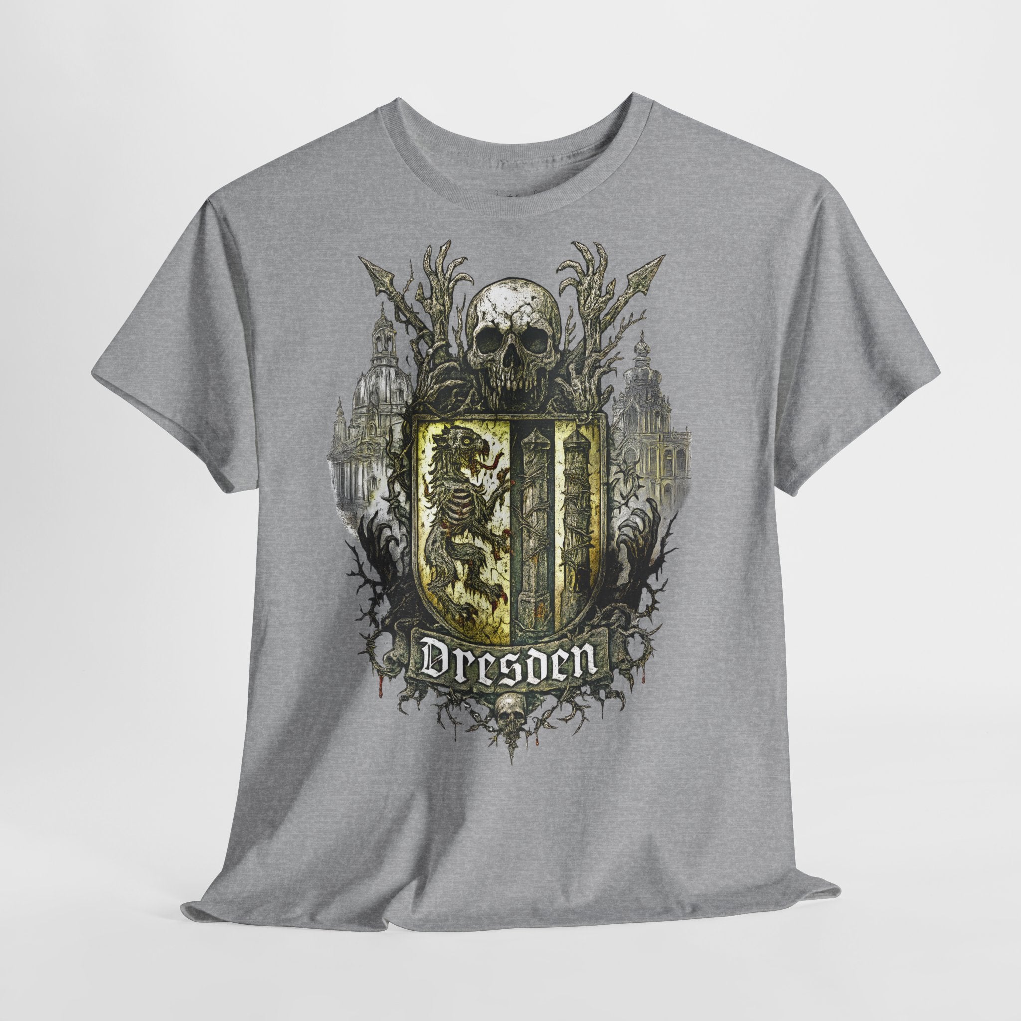 Dresden: Frontprint, Unisex T-Shirt **Grimwater-Edition**
