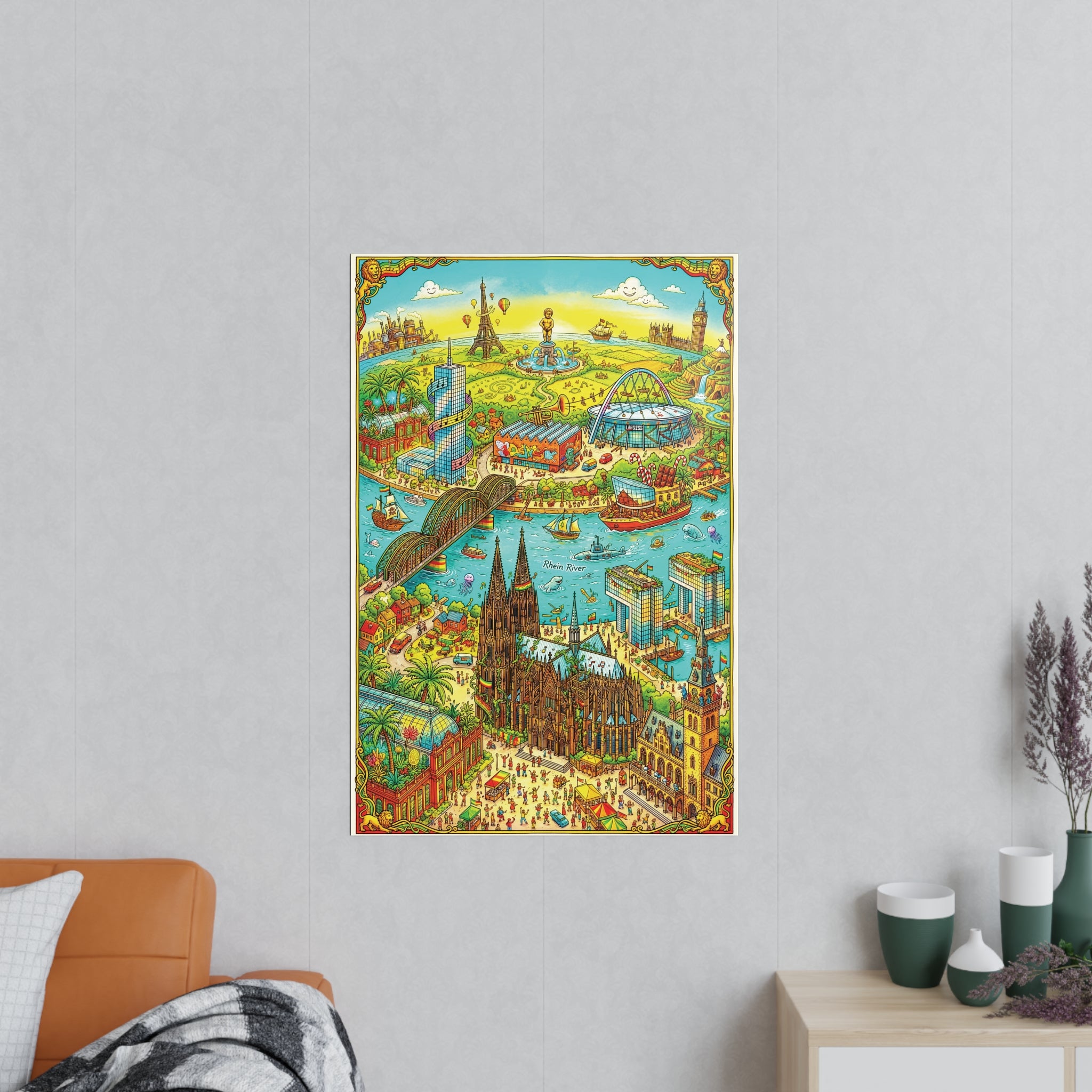 Poster 60 x 90: Köln (Reggae Collection)