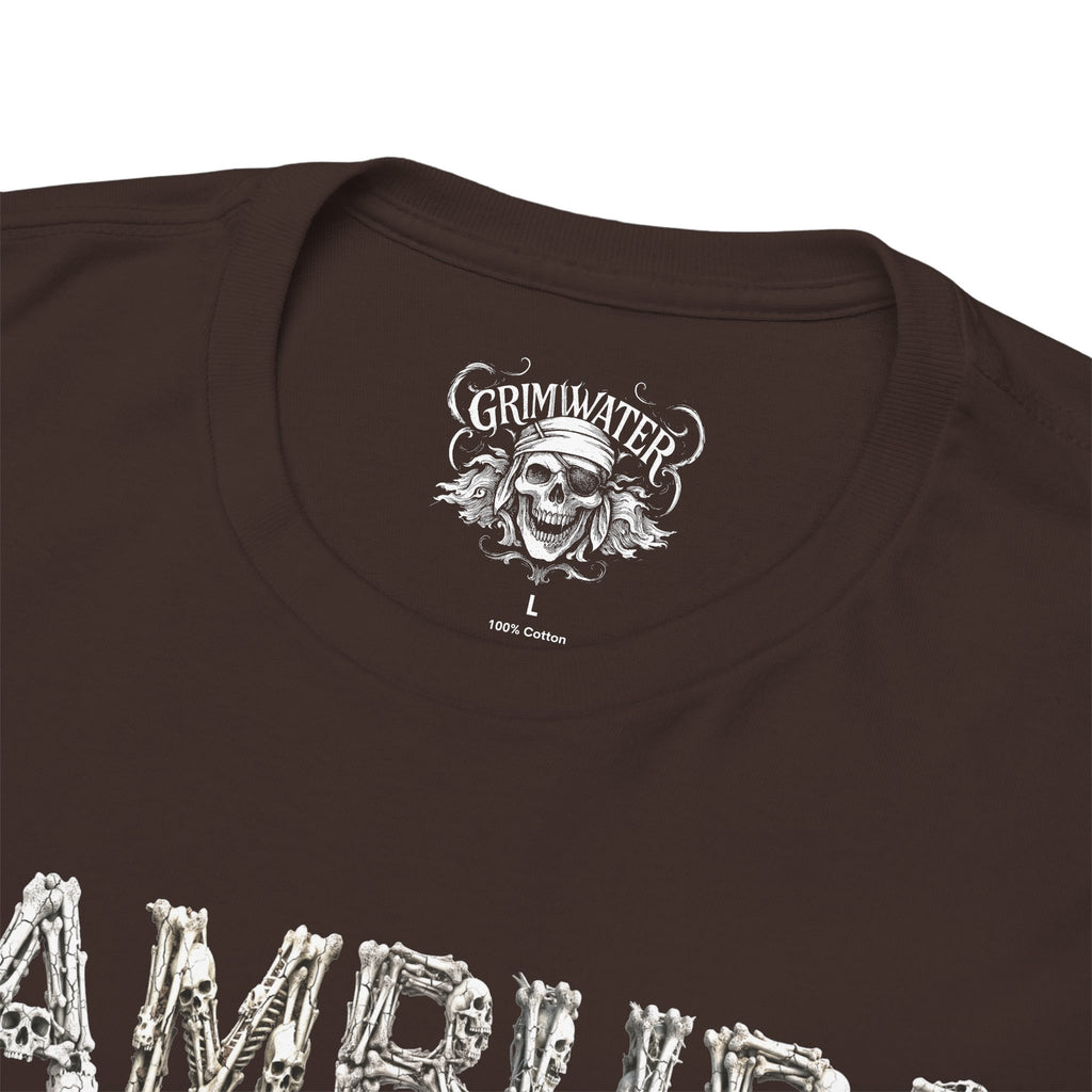 Hamburg "Night Crew" - Front-/Backprint, Unisex T-Shirt: **Grimwater-Edition**