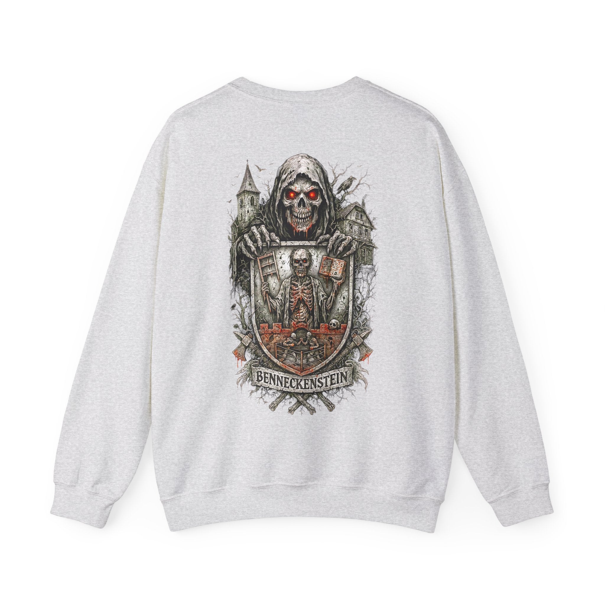Benneckenstein: Front-/Backprint, Unisex Sweatshirt **Grimwater-Edition**