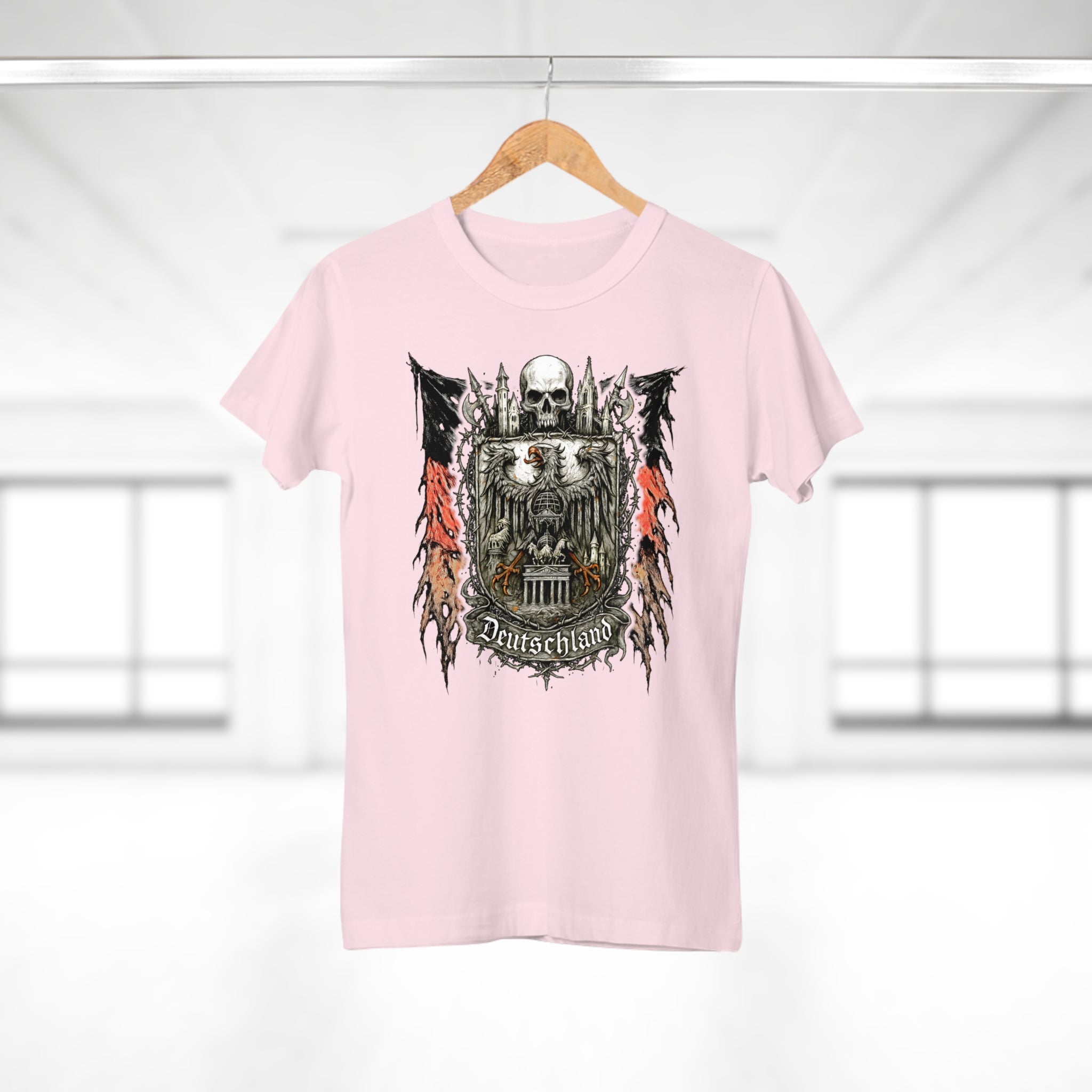 Deutschland: Frontprint, Womens' T-Shirt **Grimwater-Edition** (Germany)