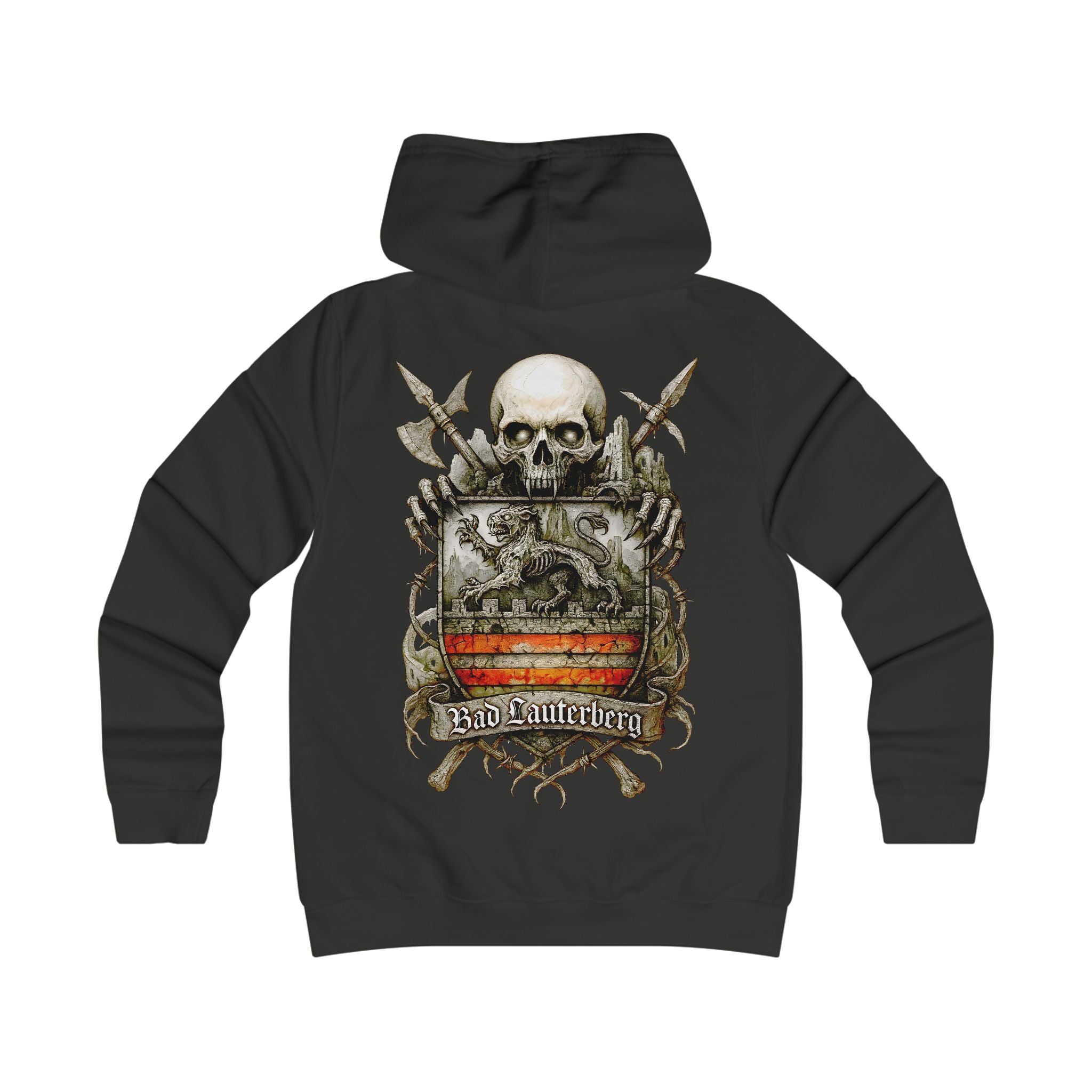 Bad Lauterberg: Front-/Backprint, Womens' Hoodie **Grimwater-Edition**