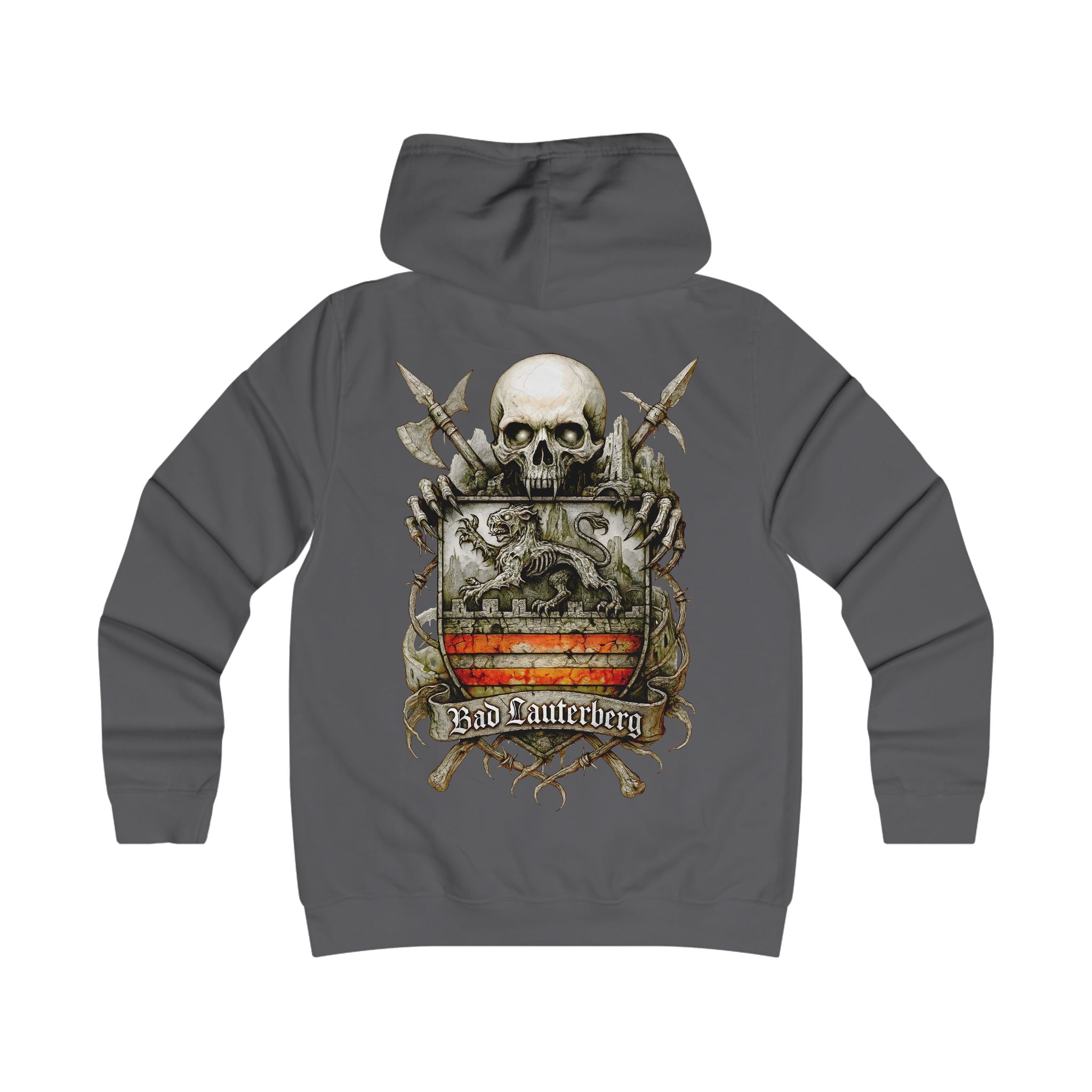 Bad Lauterberg: Front-/Backprint, Womens' Hoodie **Grimwater-Edition**