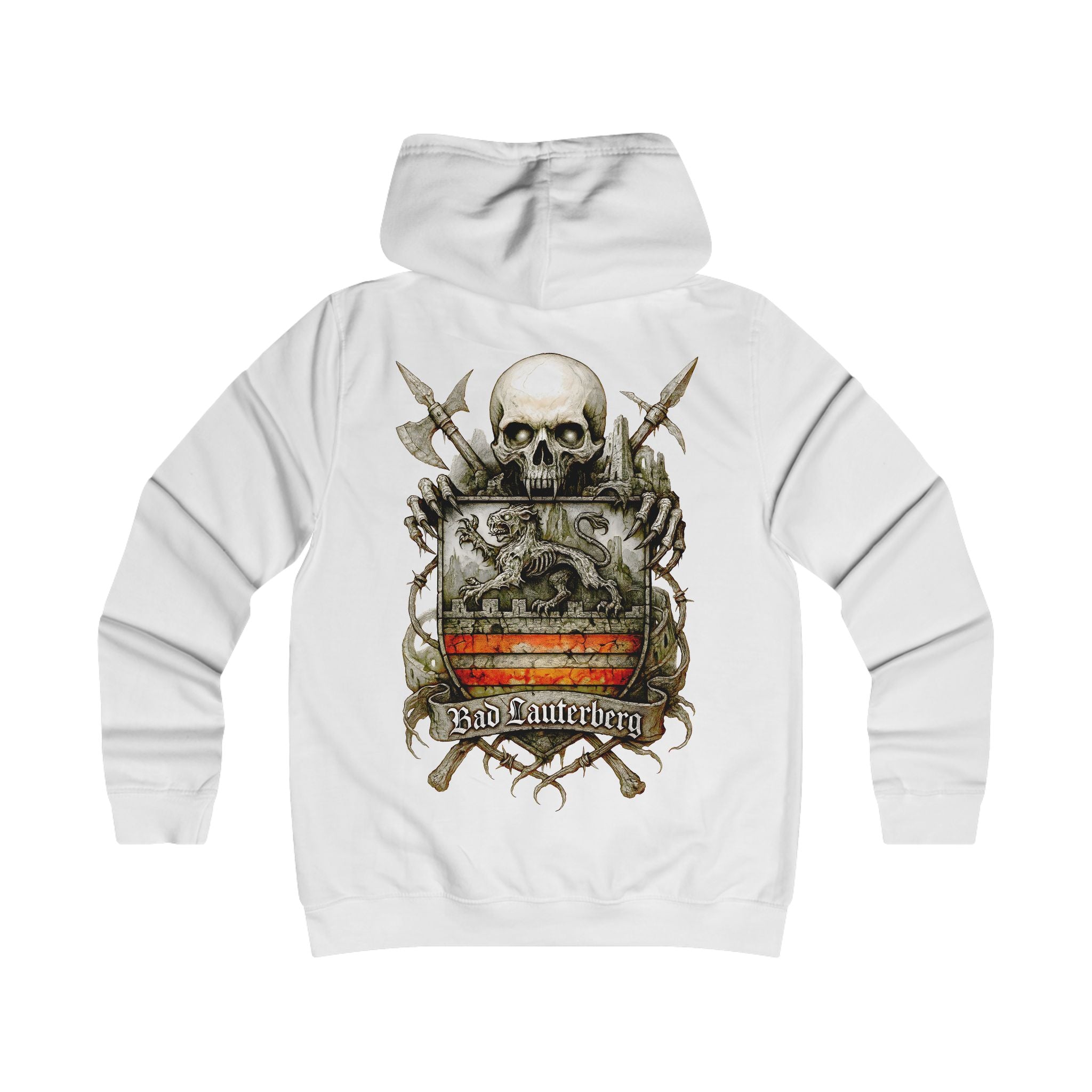 Bad Lauterberg: Front-/Backprint, Womens' Hoodie **Grimwater-Edition**
