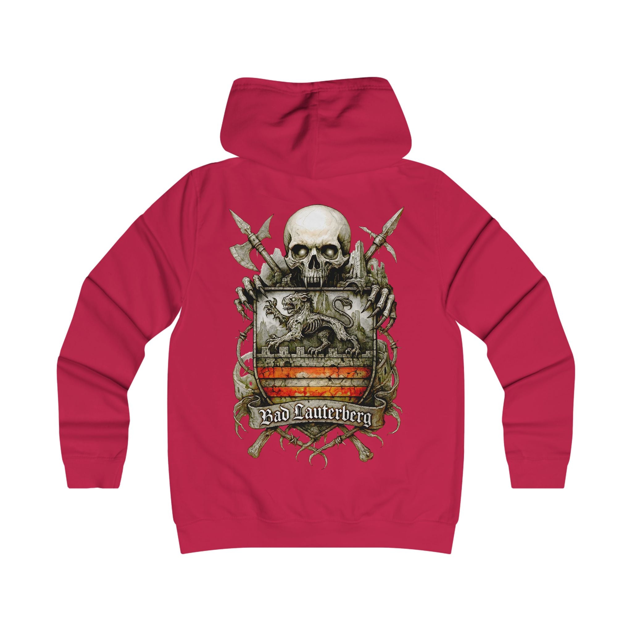 Bad Lauterberg: Front-/Backprint, Womens' Hoodie **Grimwater-Edition**