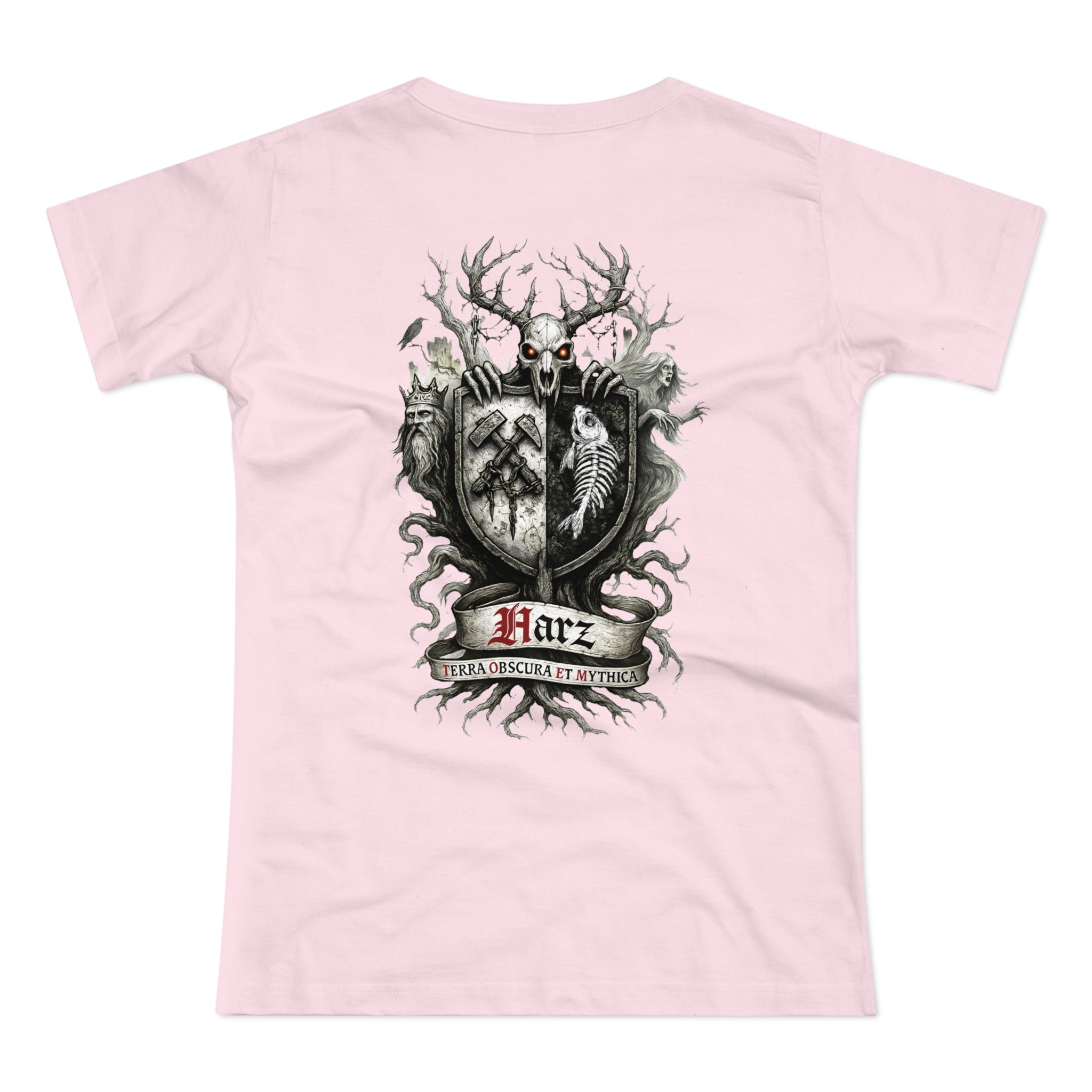 Harz: Front-/Backprint, Womens' T-Shirt **Grimwater-Edition** Gesamtharz