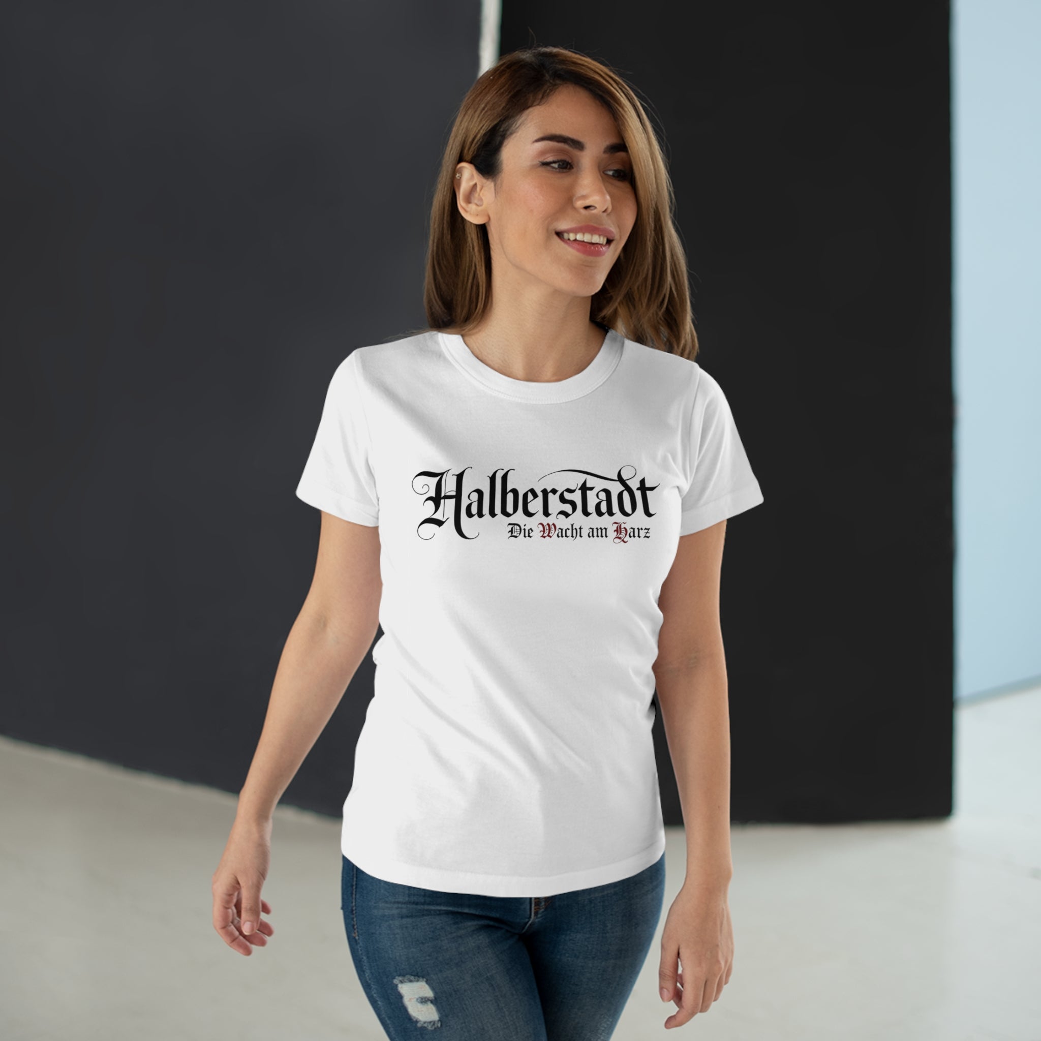 Halberstadt: Frontprint, Womens' T-Shirt **Grimwater-Edition**