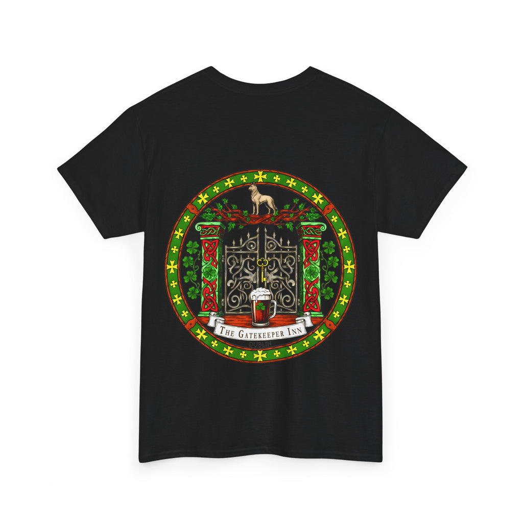 The Gatekeeper Inn, Dublin: Front-/Backprint, Unisex T-Shirt