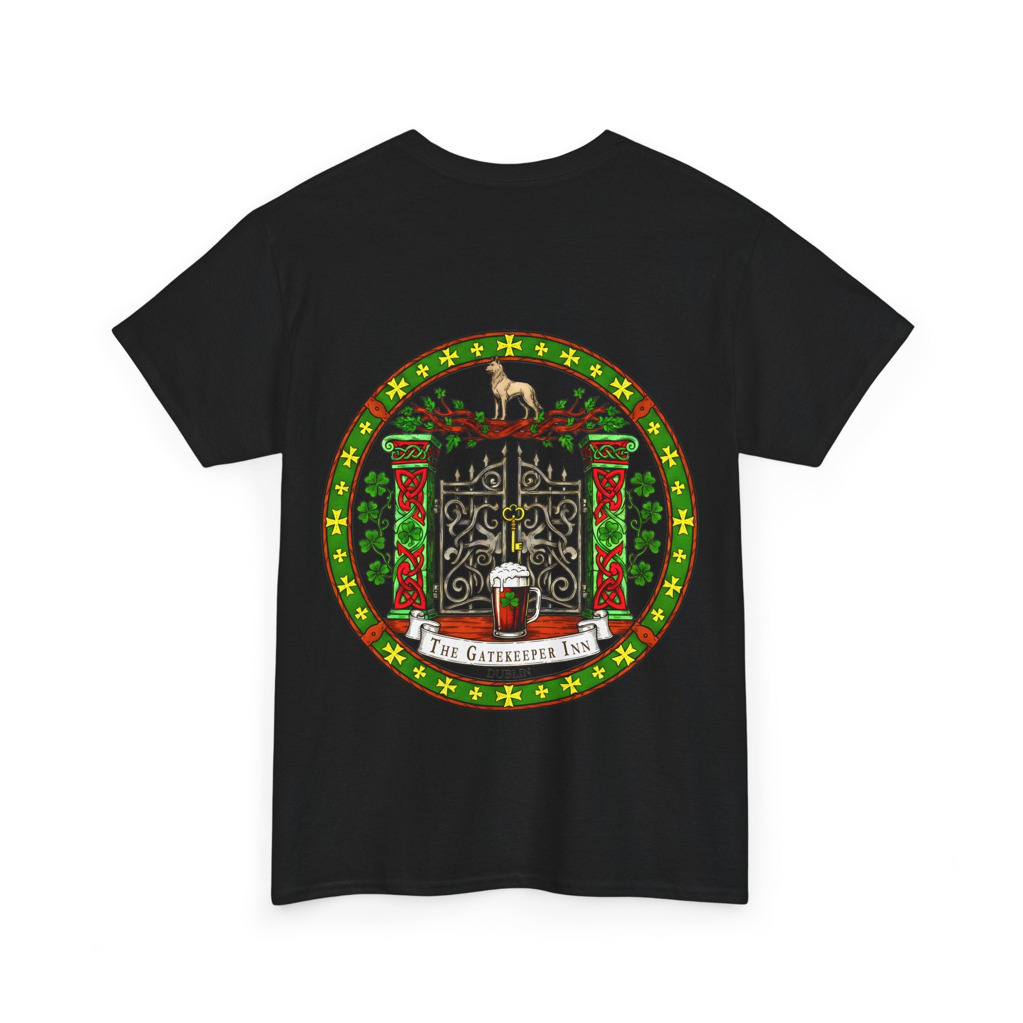 The Gatekeeper Inn, Dublin: Front-/Backprint, Unisex T-Shirt