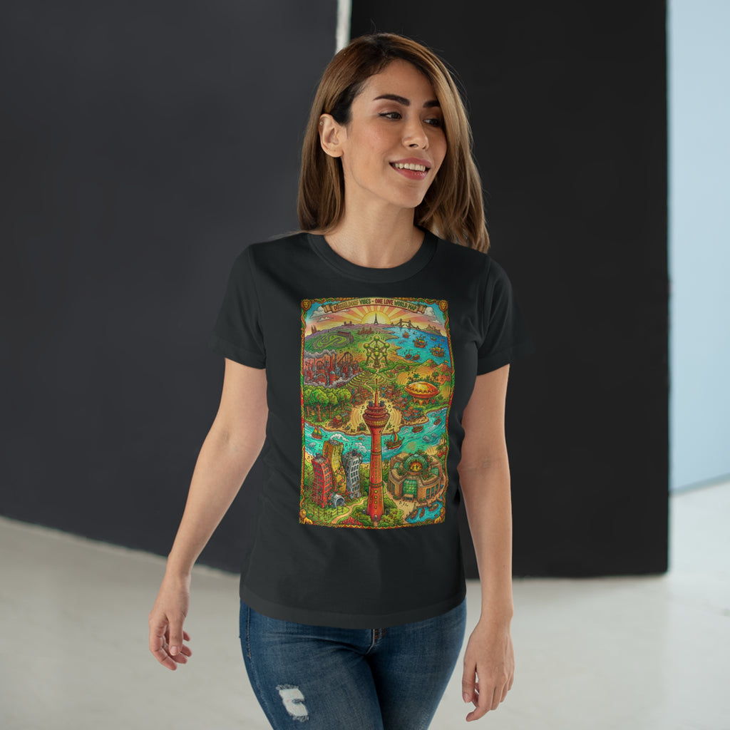 Düsseldorf Reggae Edition: Frontprint, Womens' T-Shirt