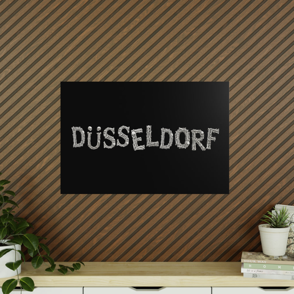 Poster 90 x 60: Düsseldorf (Bones Collection)