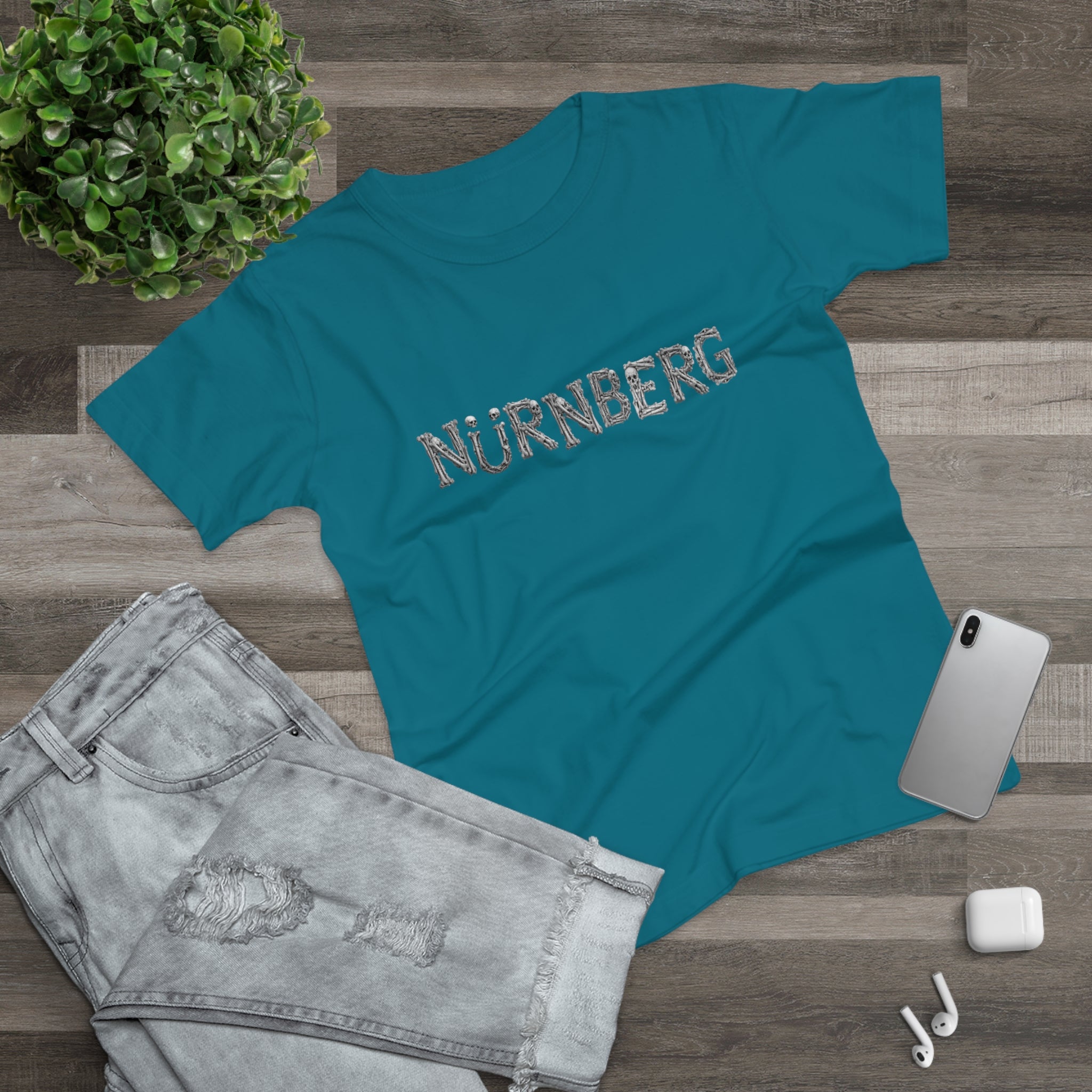 Nürnberg: Front-/Backprint, Womens' T-Shirt **Grimwater-Edition**