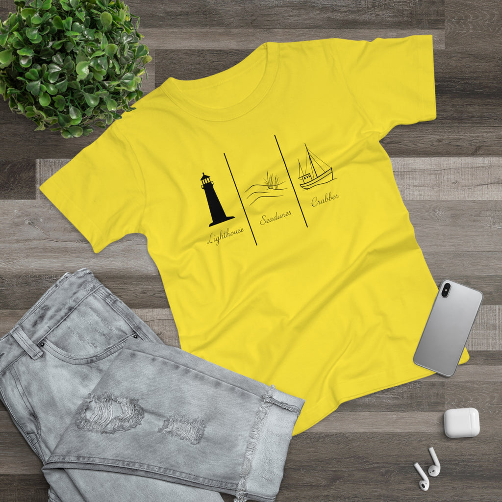 Nordsee, Ostsee - Reicht mir schon! Frontprint, Womens' T-Shirt