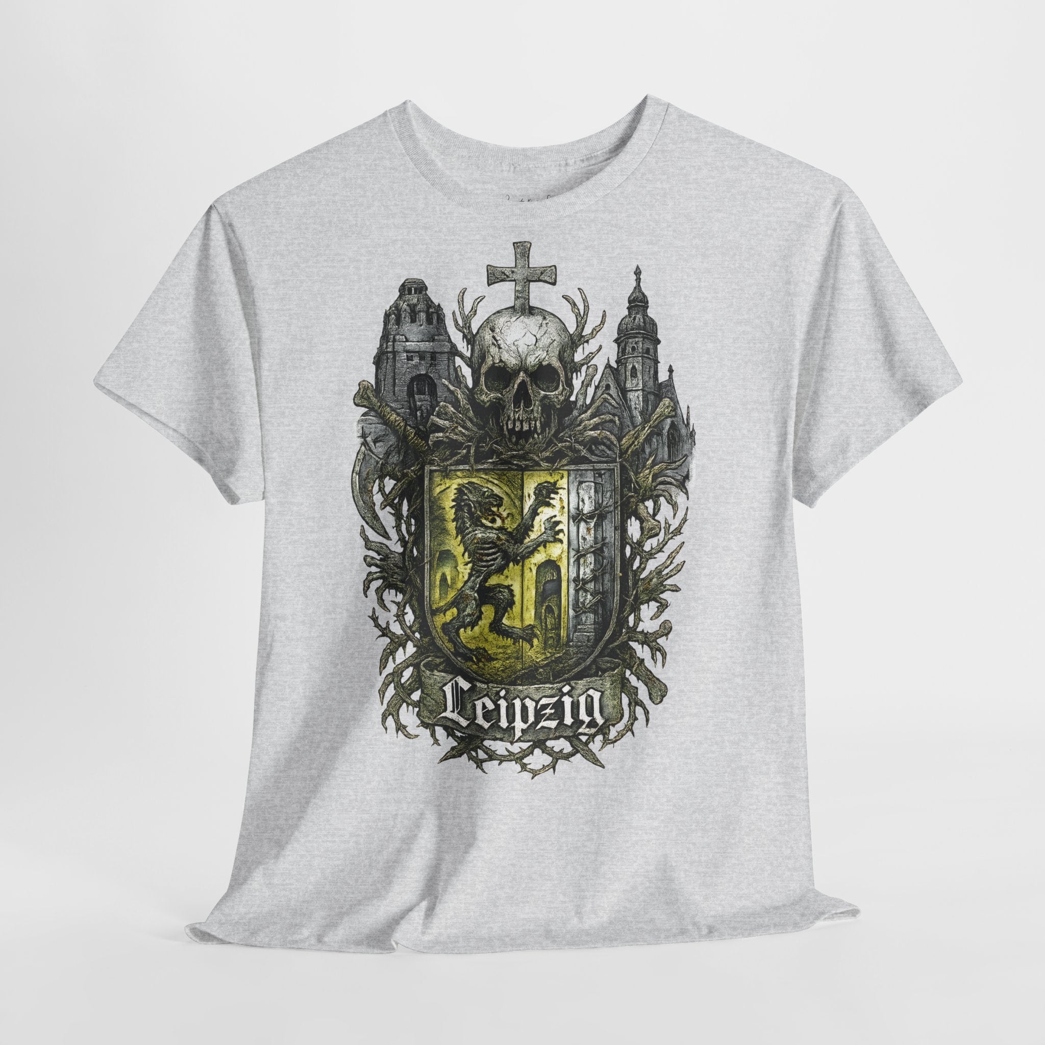 Leipzig: Frontprint, Unisex T-Shirt **Grimwater-Edition**