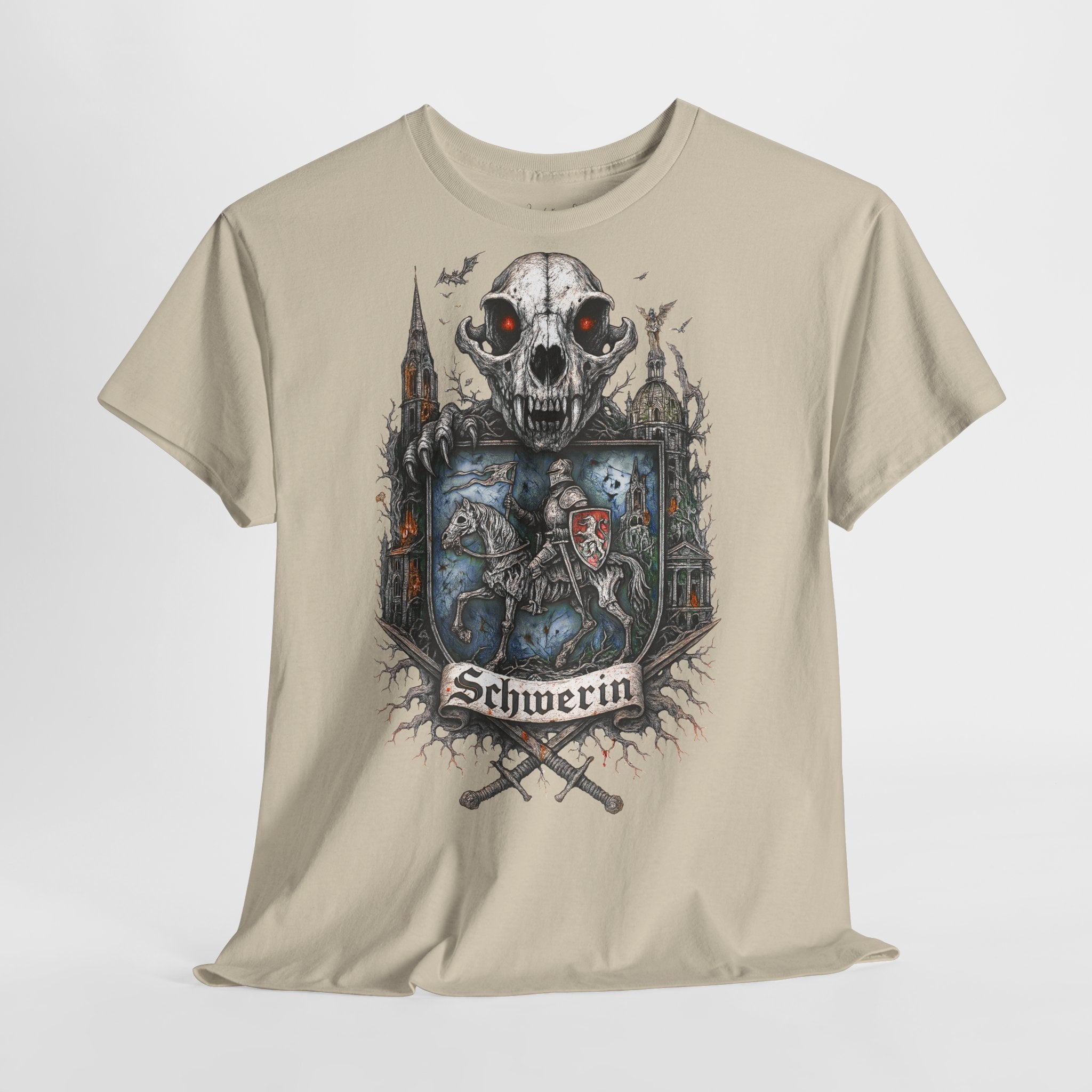 Schwerin: Frontprint, Unisex T-Shirt **Grimwater-Edition**