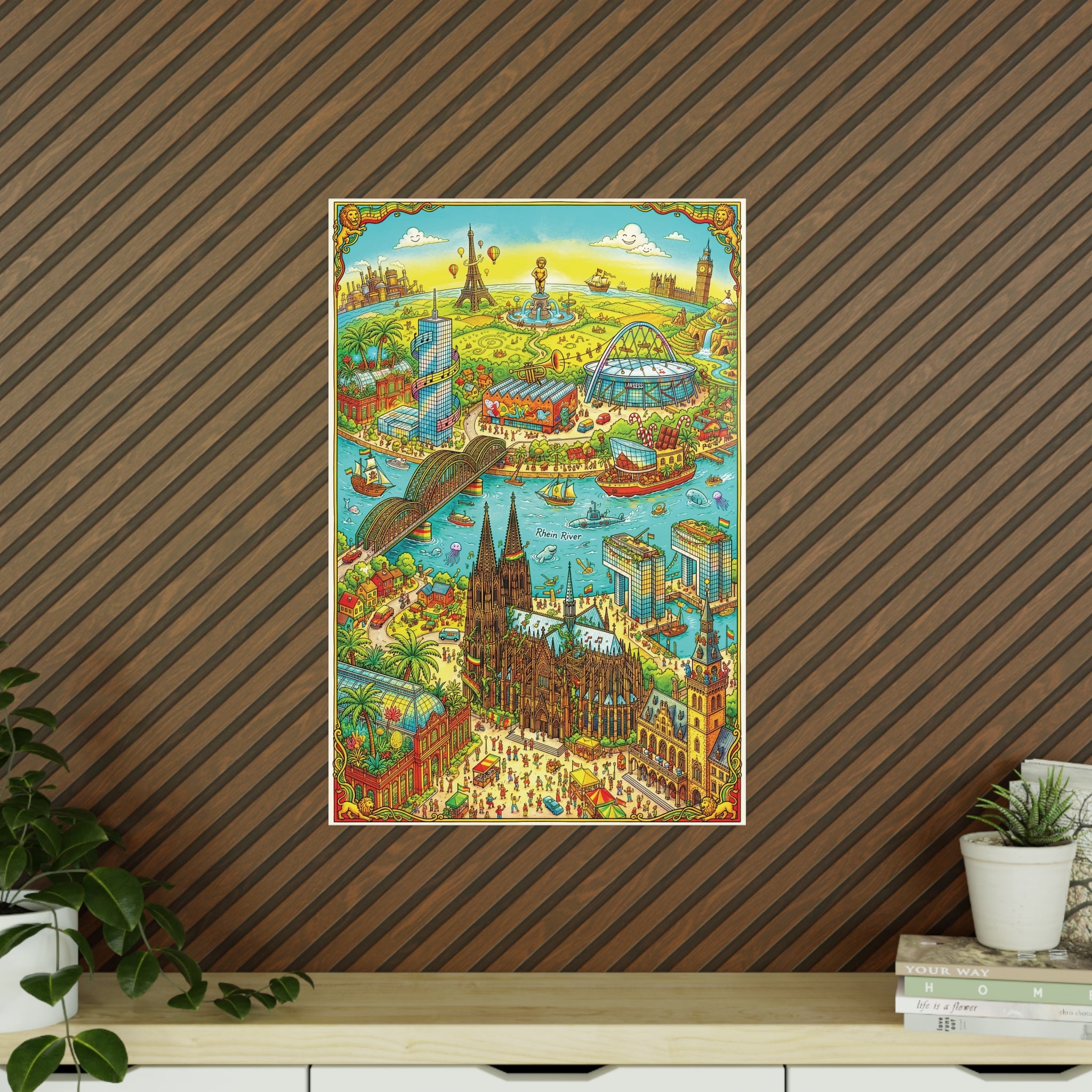 Poster 60 x 90: Köln (Reggae Collection)