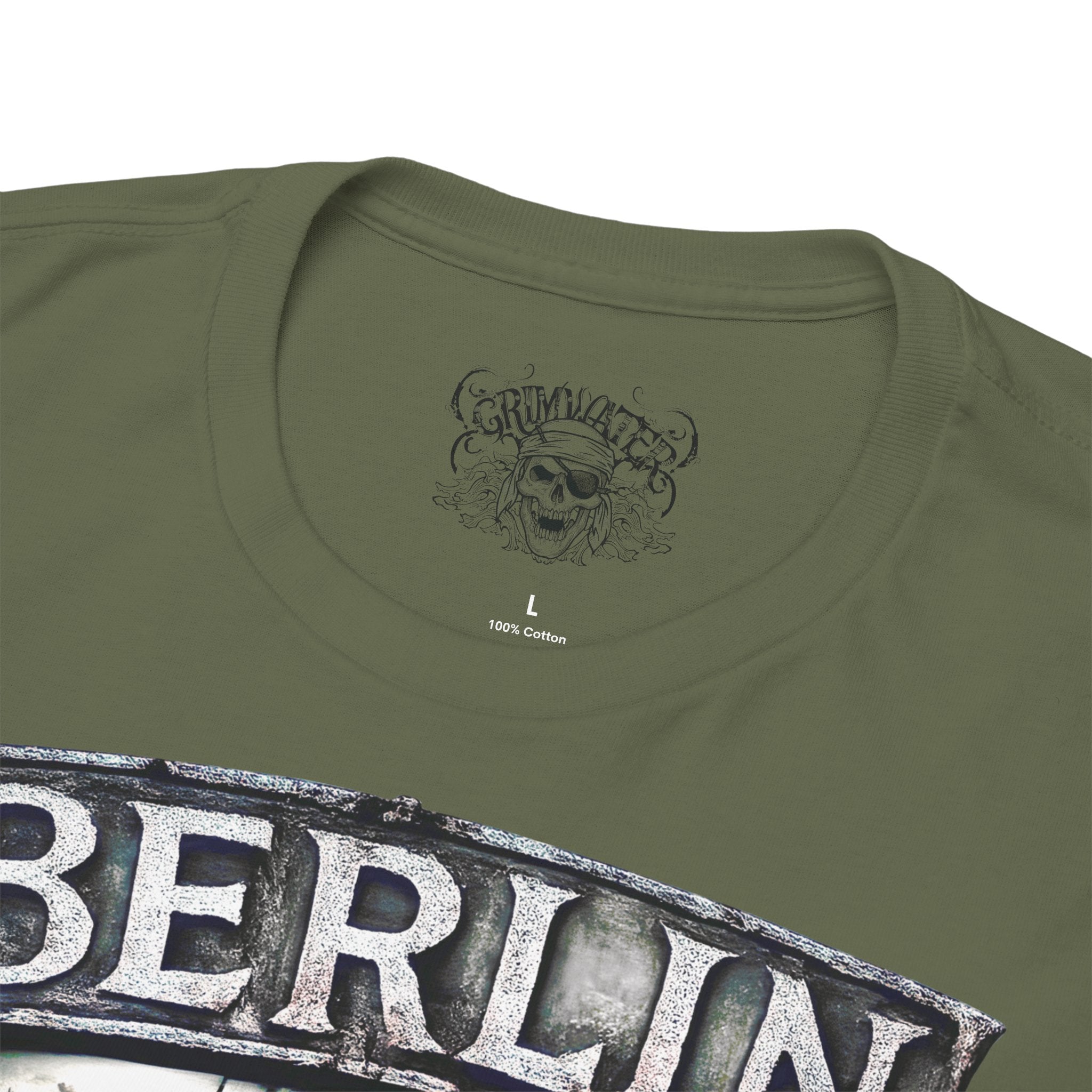 Berlin Bear - Semper Vigilans: Frontprint, Unisex T-Shirt **Grimwater-Edition**