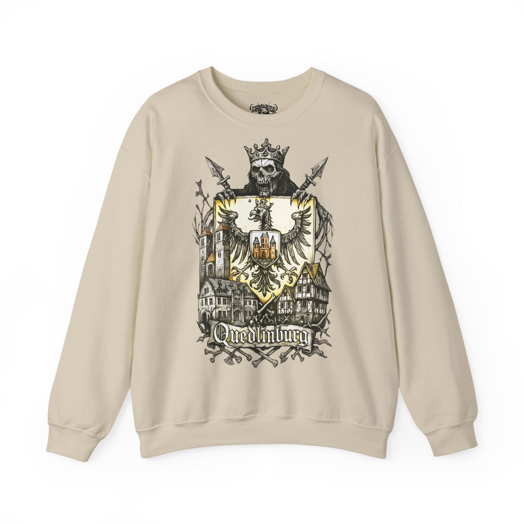 Quedlinburg: Frontprint, Unisex Sweatshirt **Grimwater-Edition**