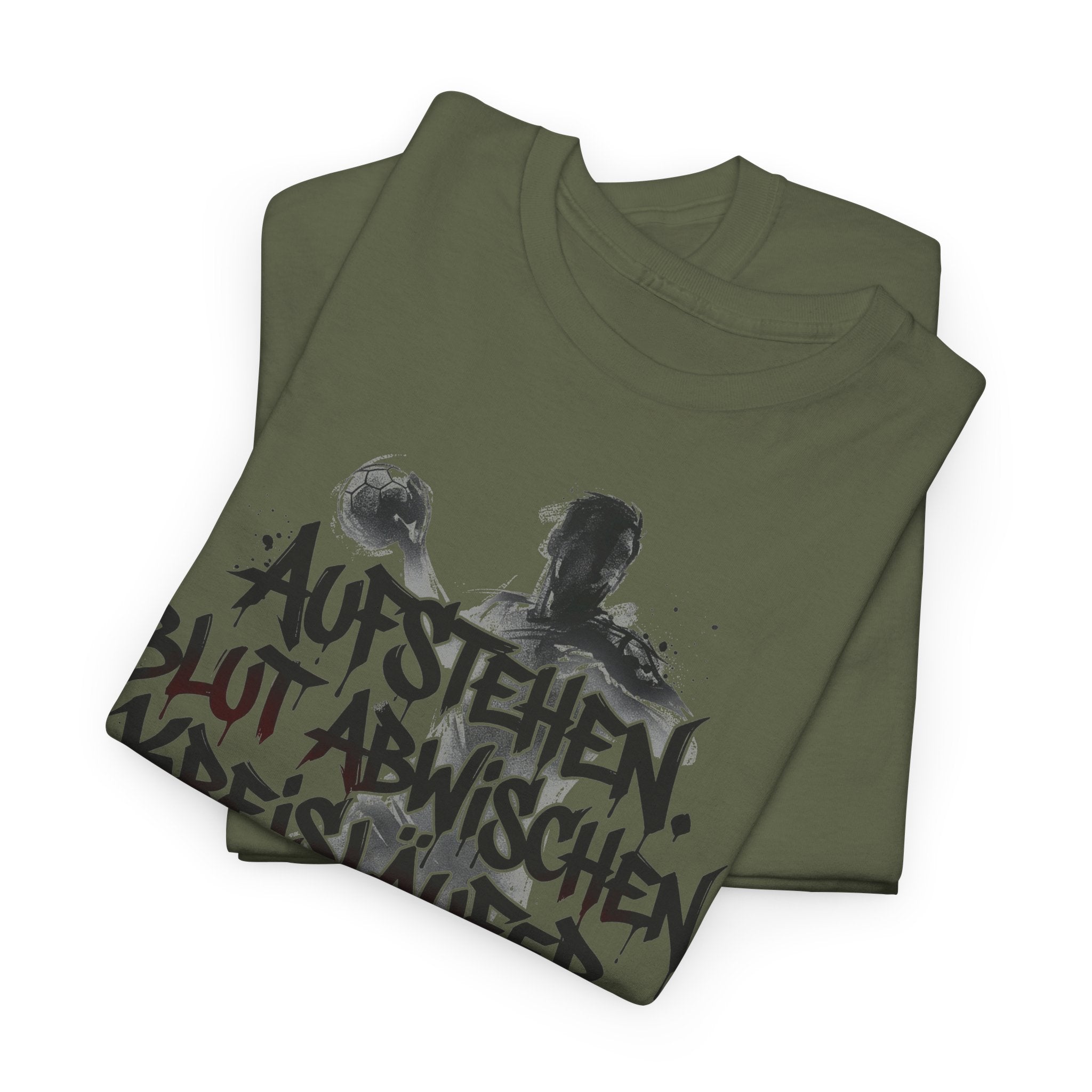 Handball - AUFSTEHEN I : Frontprint, Unisex T-Shirt