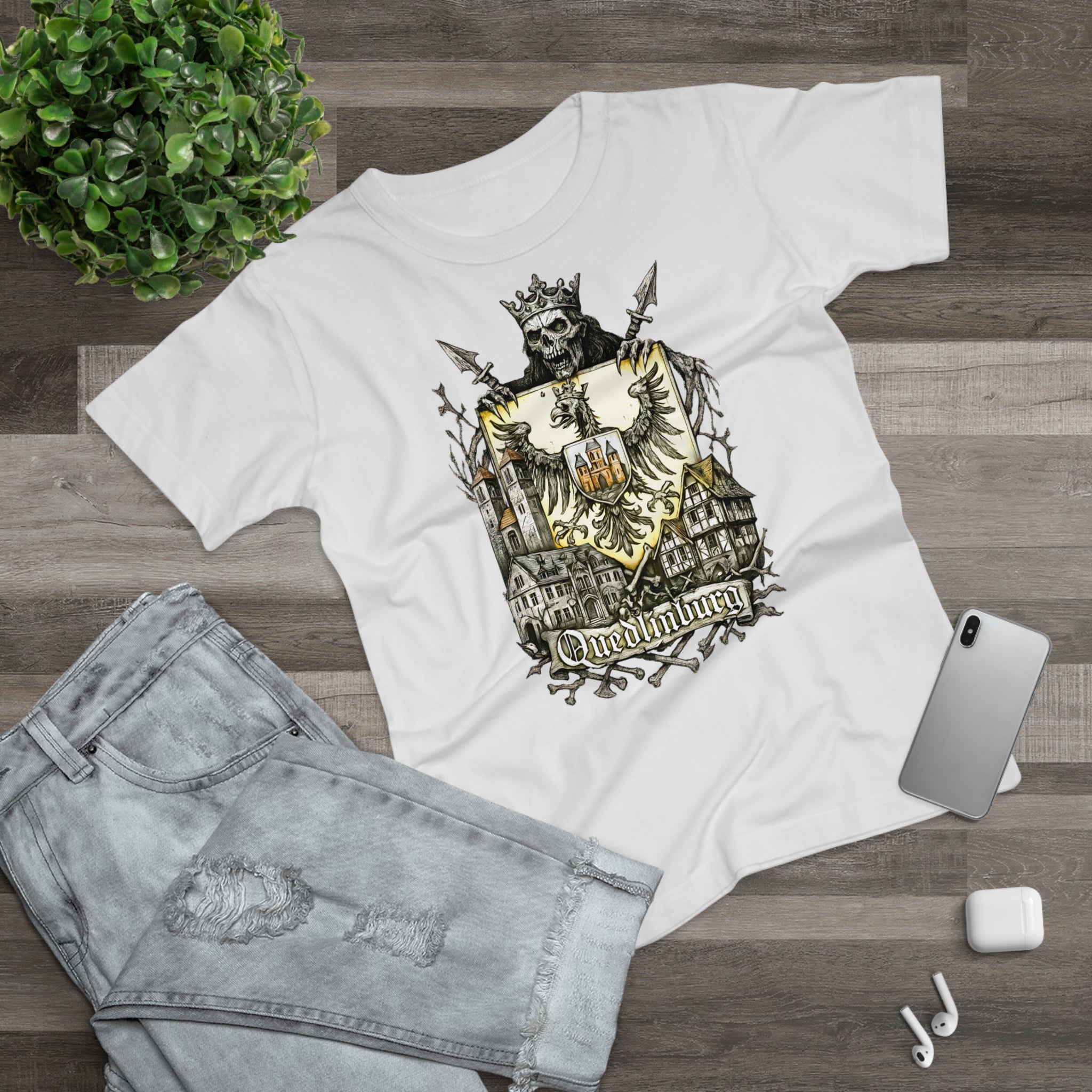 Quedlinburg: Frontprint, Womens' T-Shirt **Grimwater-Edition**