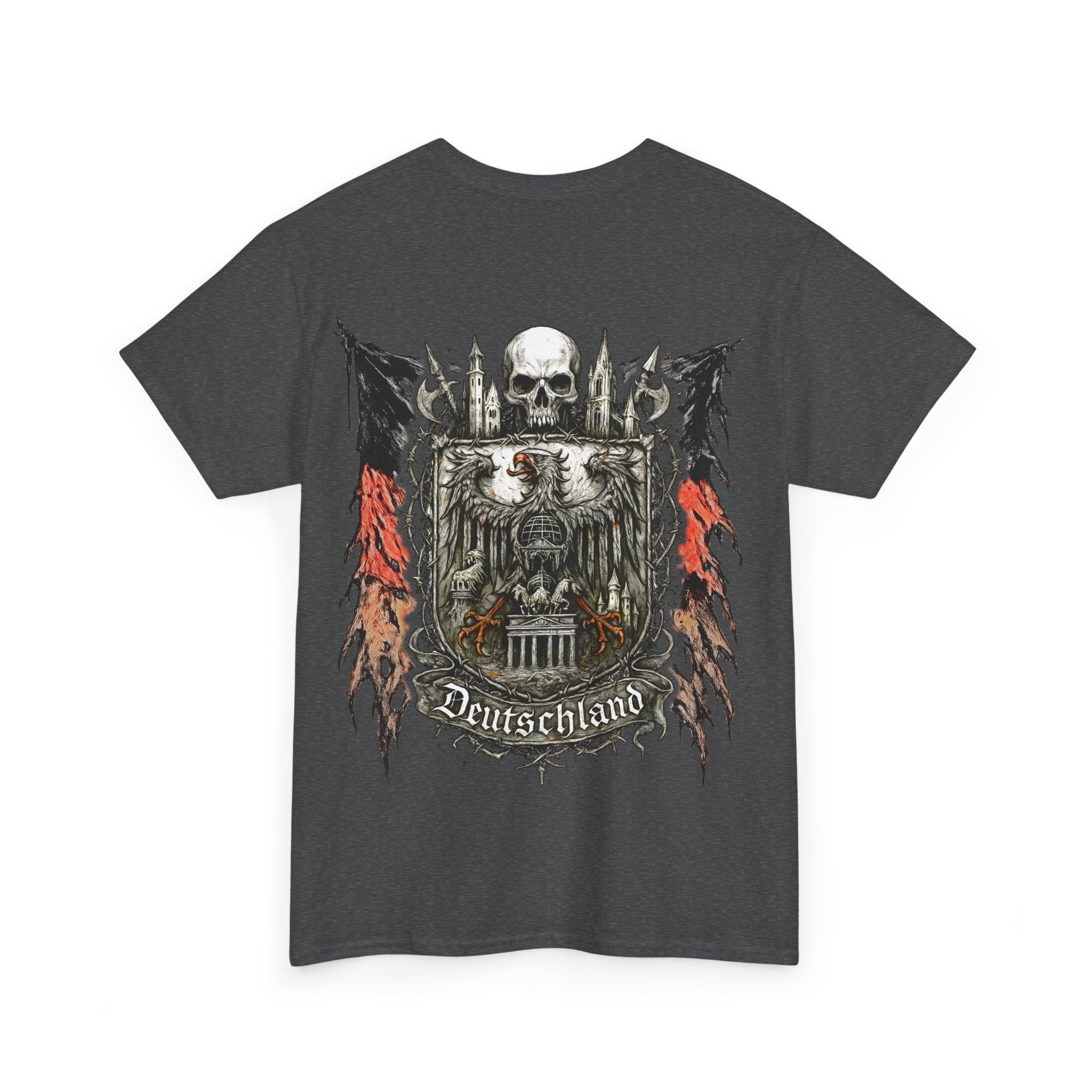 Deutschland: Front-/Backprint, Unisex T-Shirt **Grimwater-Edition** (Germany)